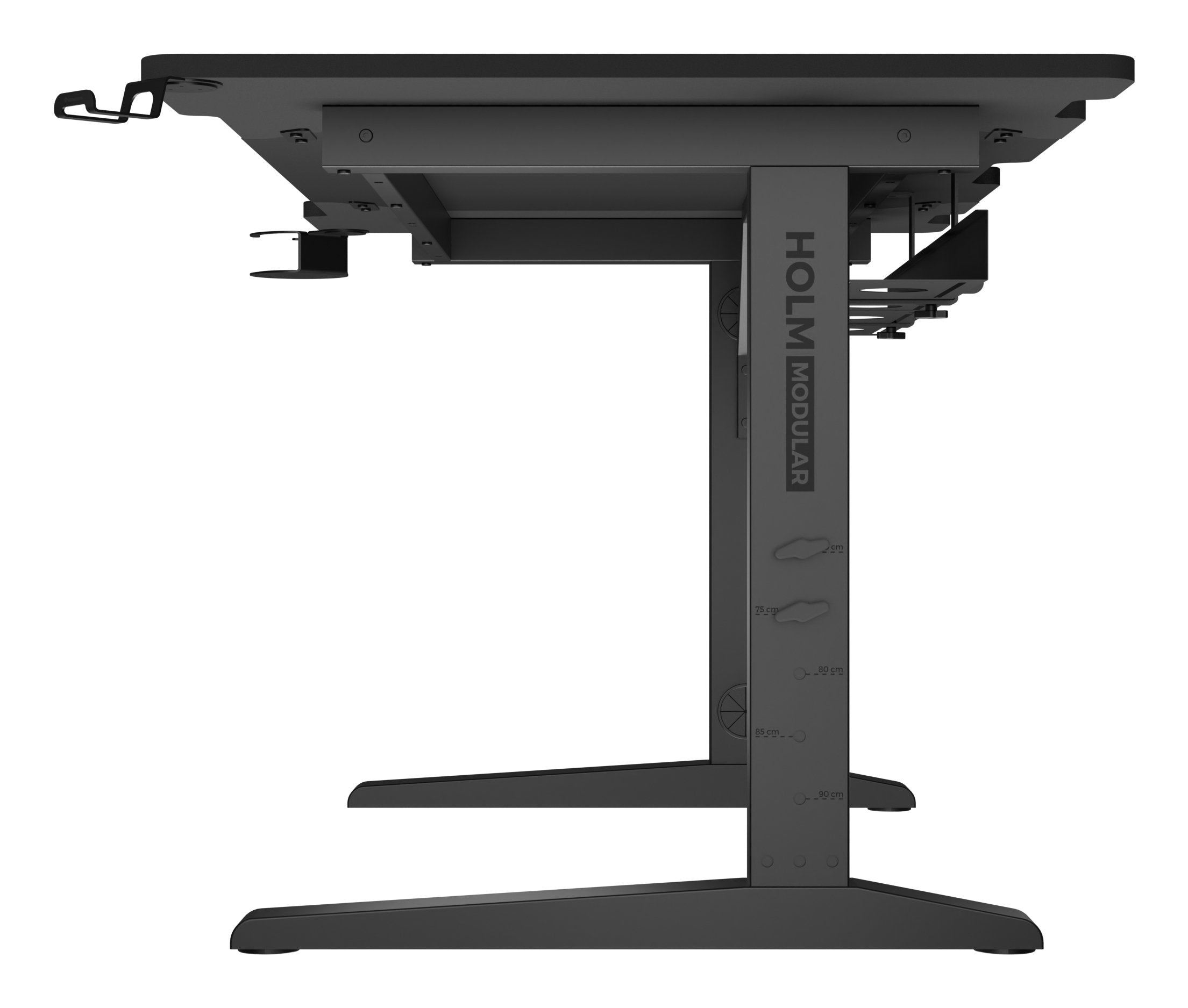 Mesa Gaming Genesis Holm Modular 140 Rgb Negro 140x75 Cm