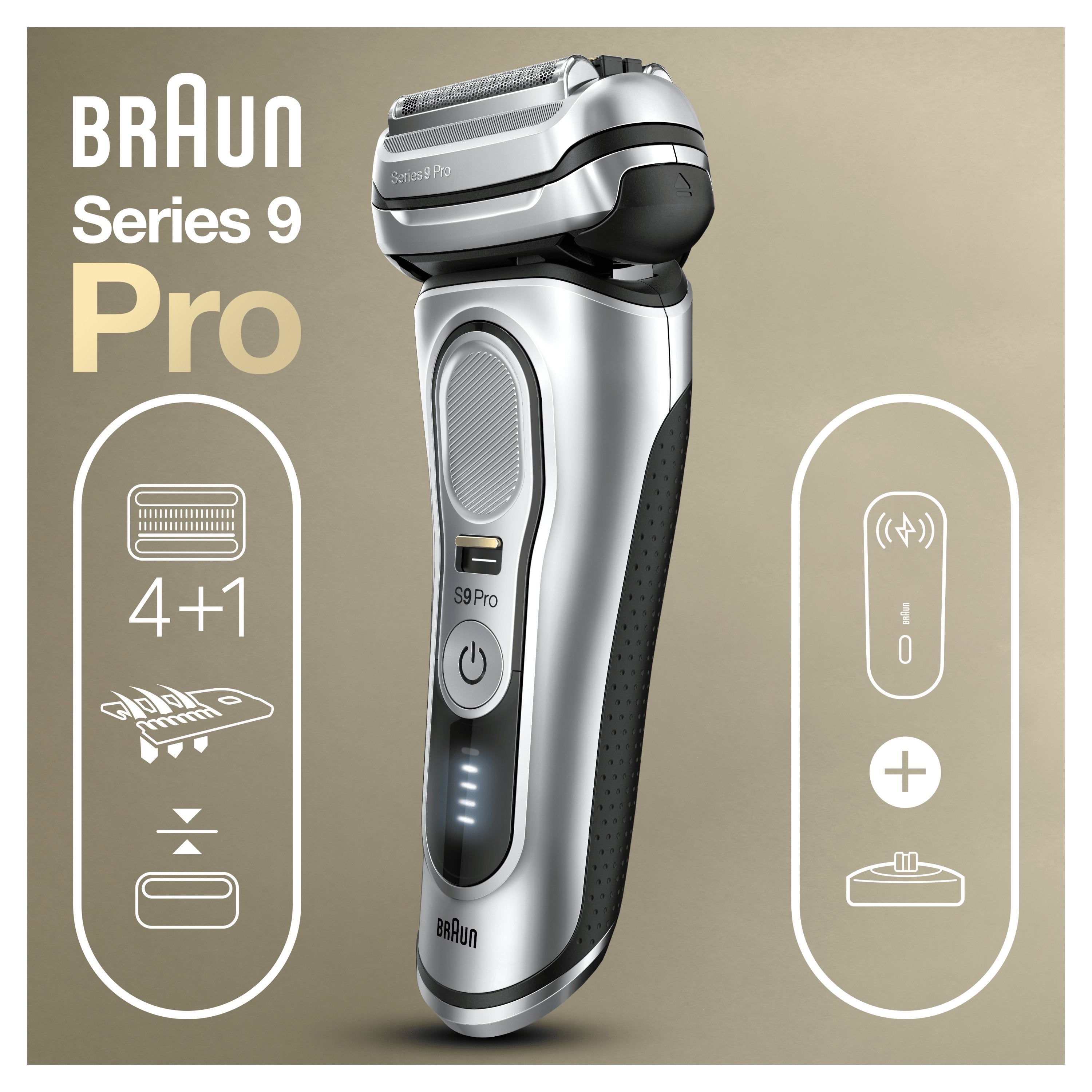 EAN 4210201372578 - Braun Series 9 Pro 81744531 afeitadora Máquina de afeitar de láminas Recortadora Plata imagen 1