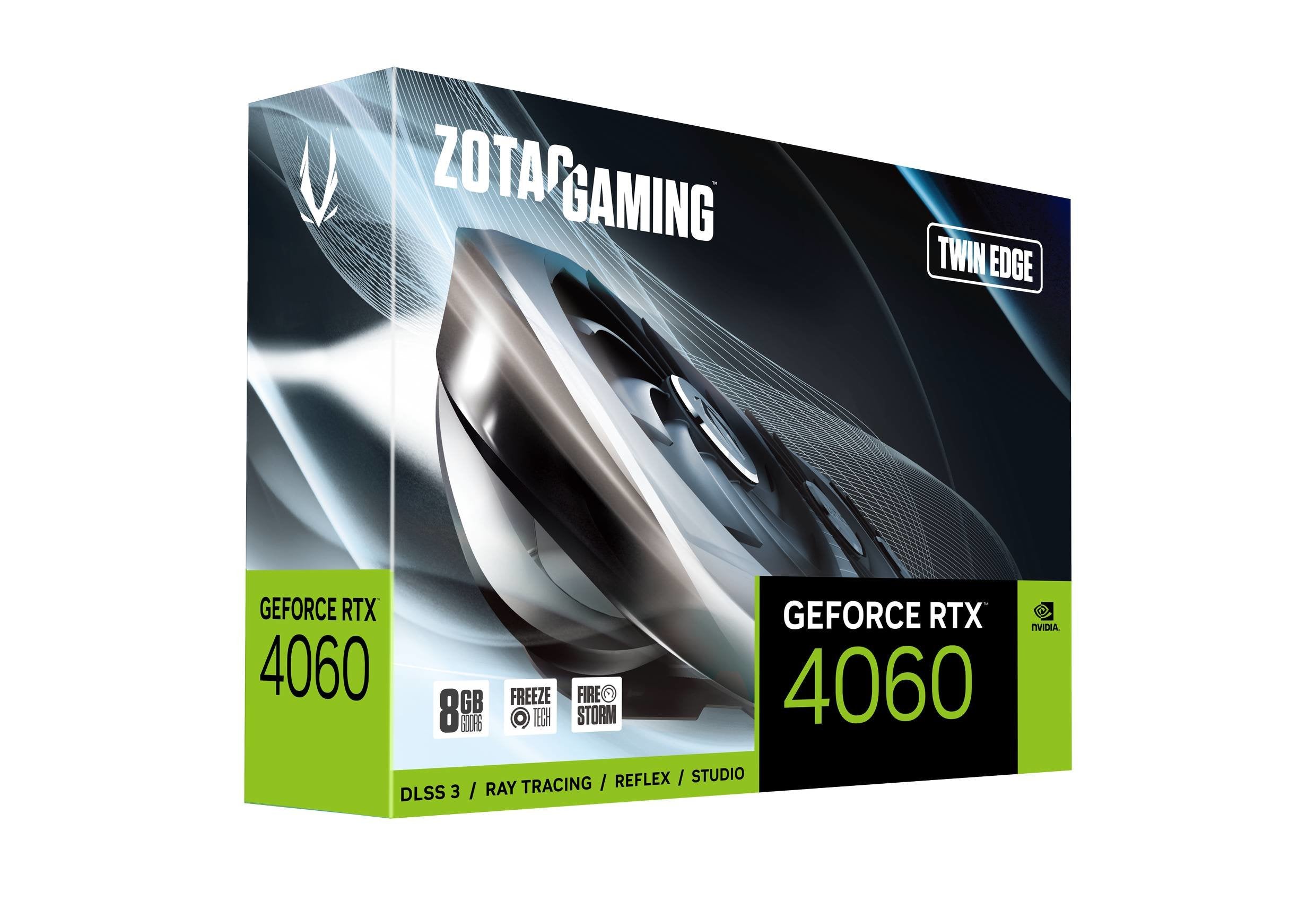 Tarjeta Grafica Zotac Rtx 4060 Twin Edge 8gb Gddr6 Hdmi 3xdp
