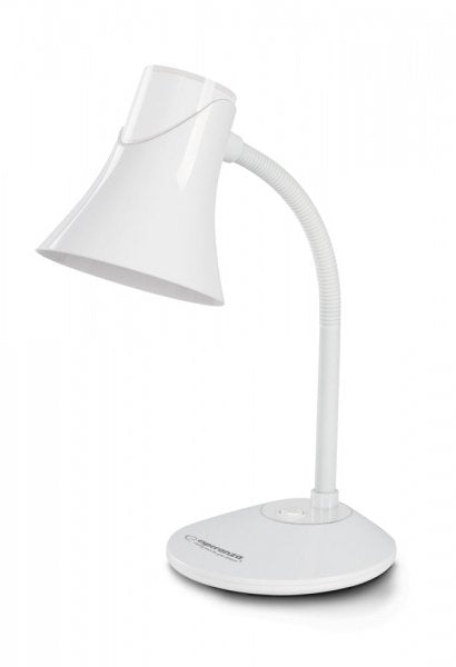Esperanza Eld111w Polaris Lámpara De Escritorio Blanco