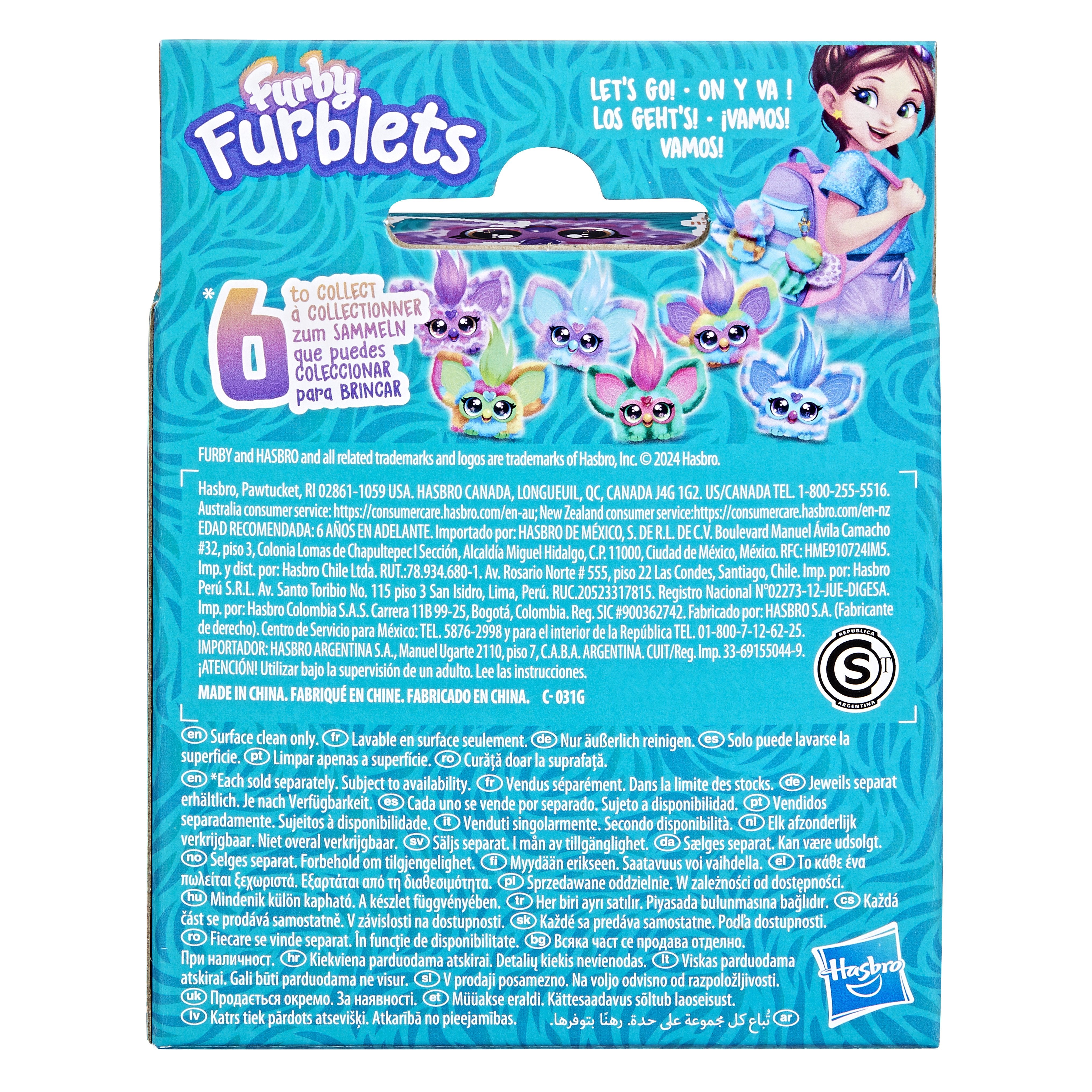 EAN 5010996243126 - Furby Furblet Hip-Bop imagen 7