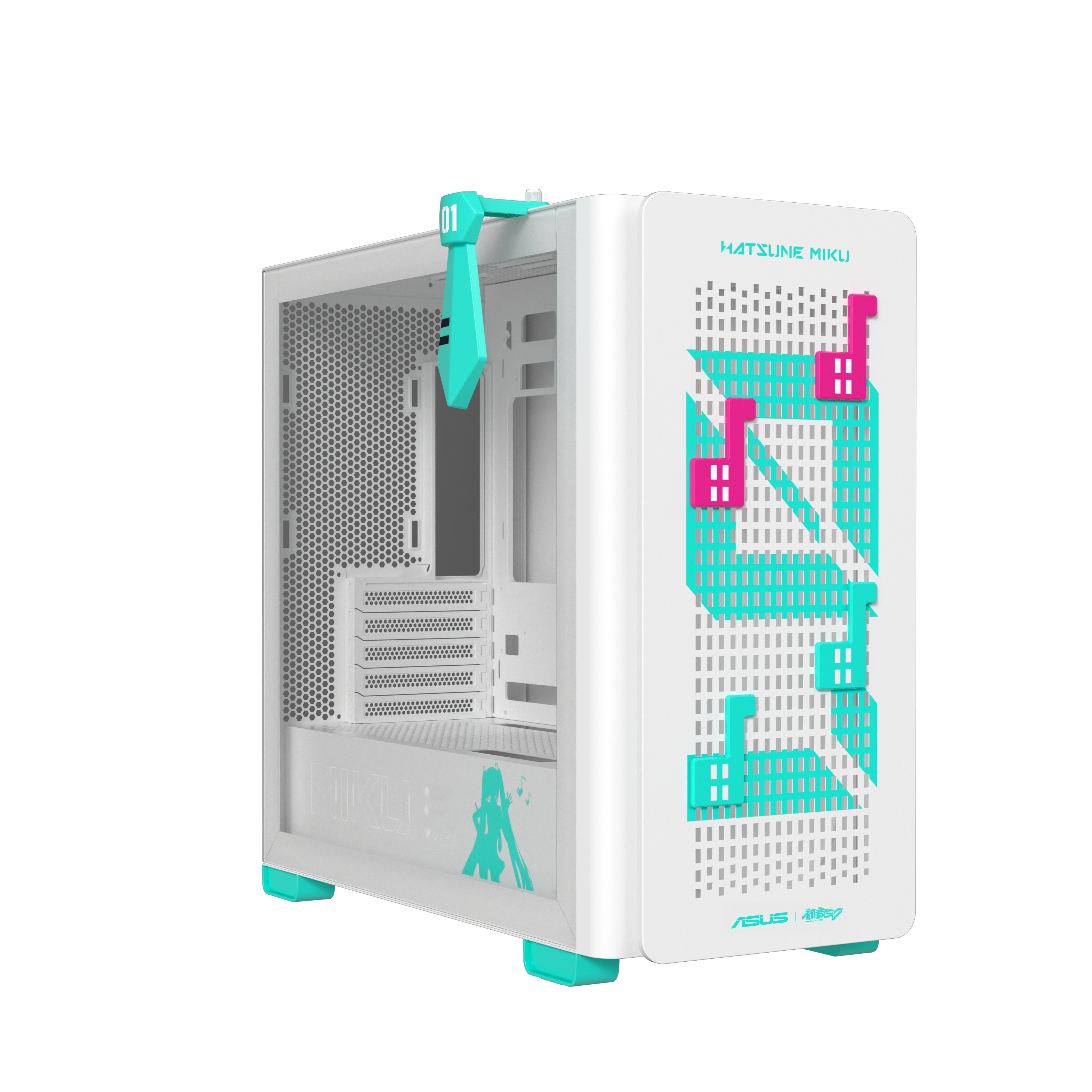Asus A23 Hatsune Miku Edition Turquesa, Blanco