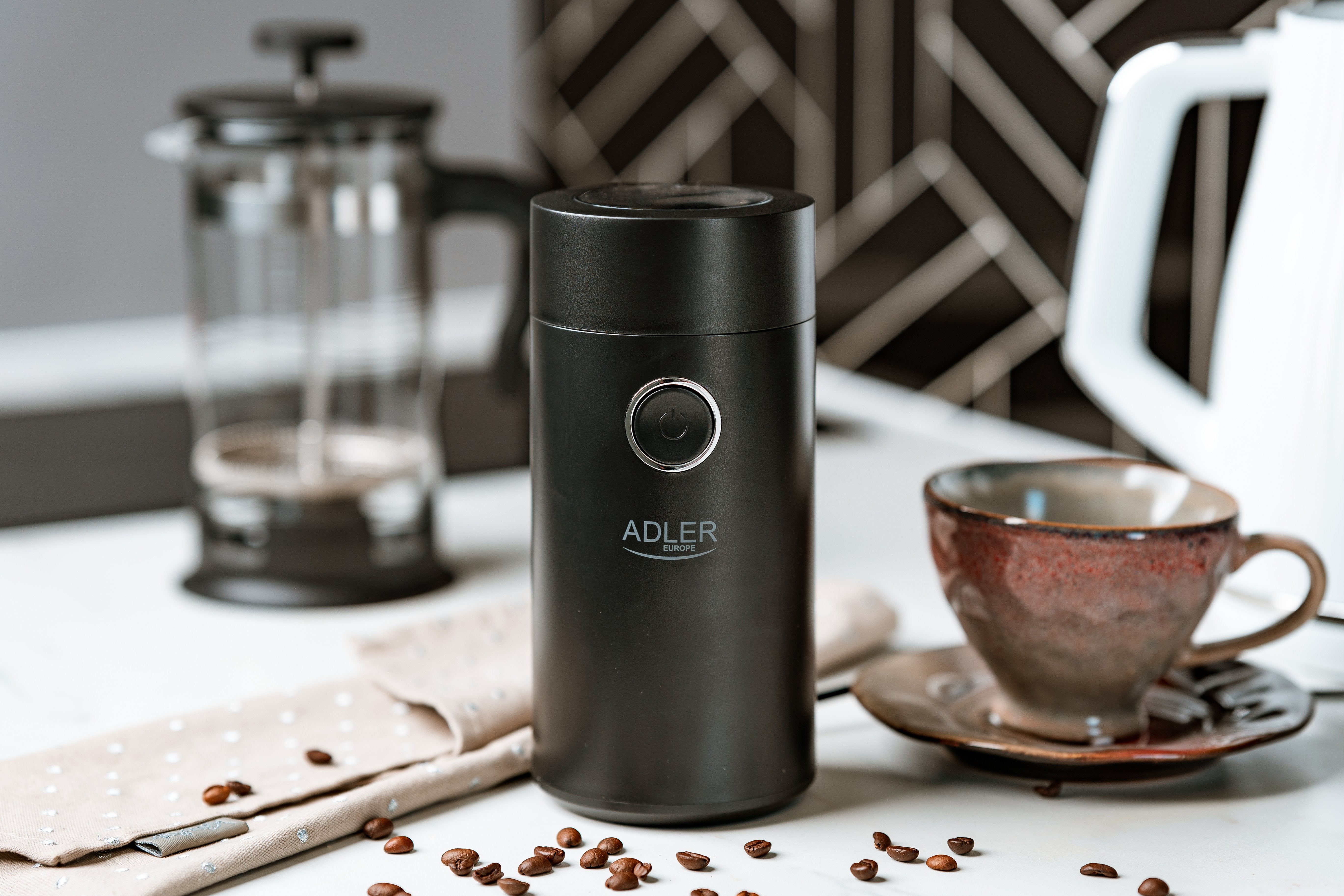 EAN 5903887800433 - Adler AD4446BS molinillo de café 150 W Negro imagen 12