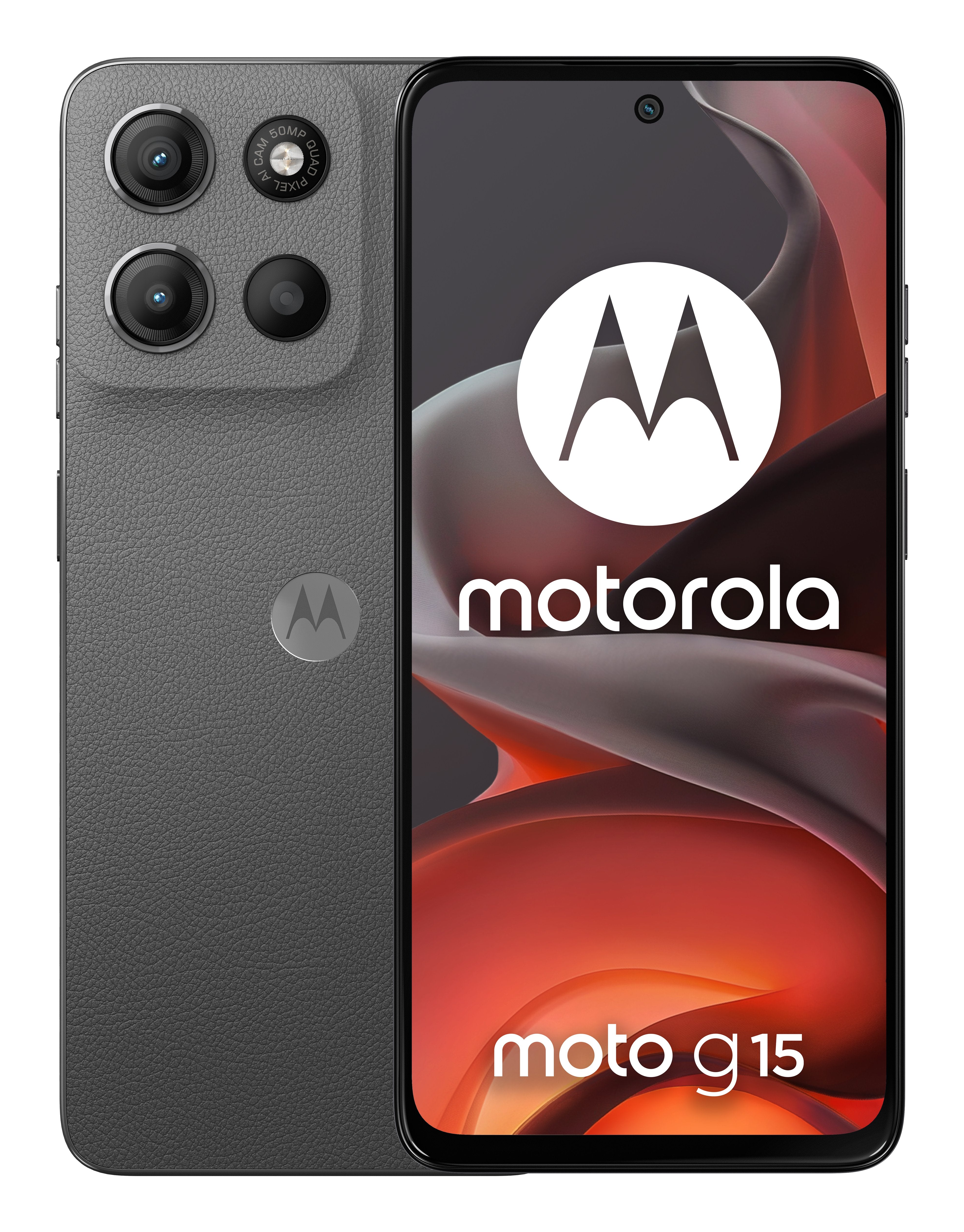 EAN 0840023284977 - Motorola moto g15 17,1 cm (6.72") SIM doble Android 15 4G USB Tipo C 8 GB 256 GB 5200 mAh Gris imagen 2