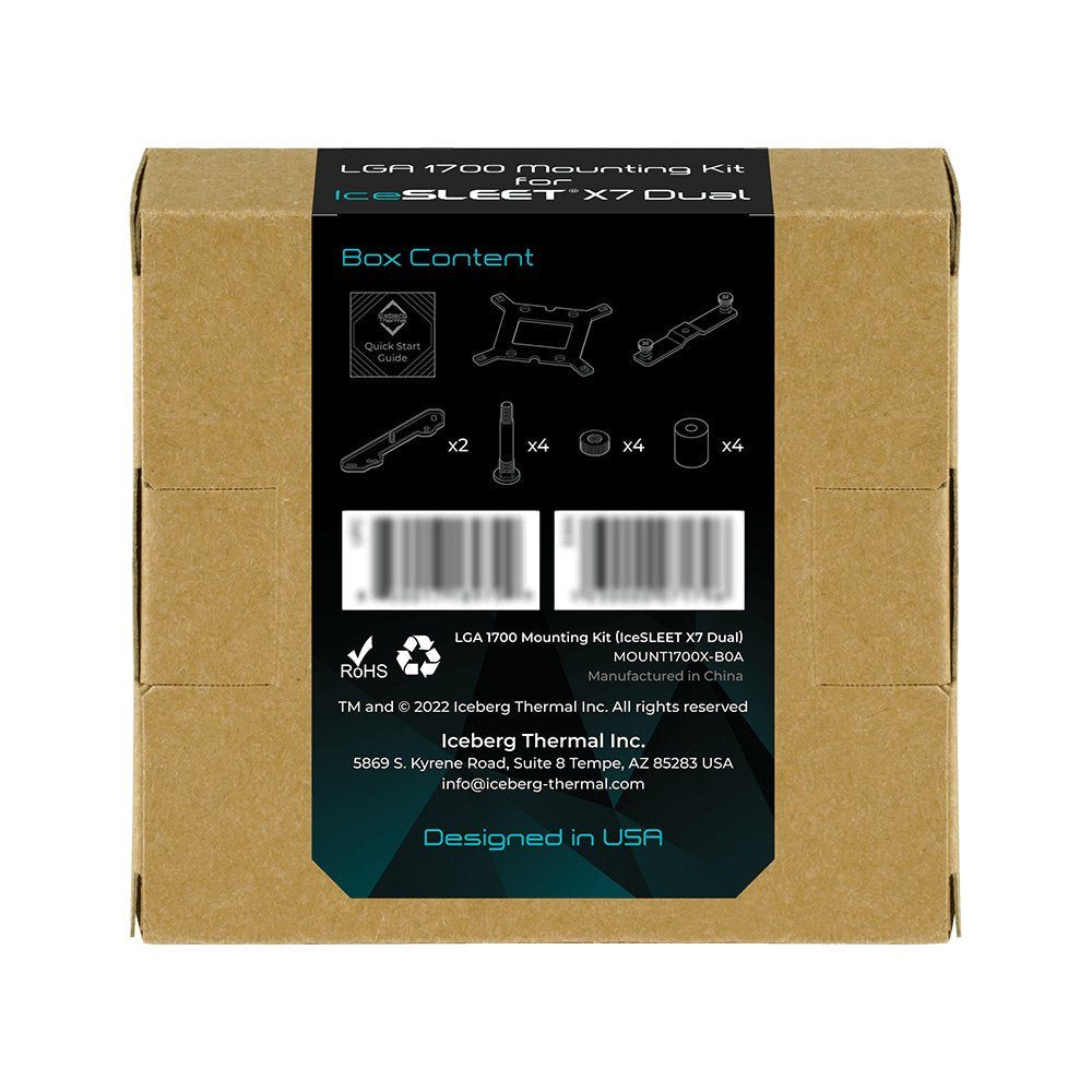 EAN 1230000071819 - Iceberg Thermal MOUNT1700X-B0A accesorio o pieza de sistema de refrigeración para ordenador Kit de montaj imagen 7