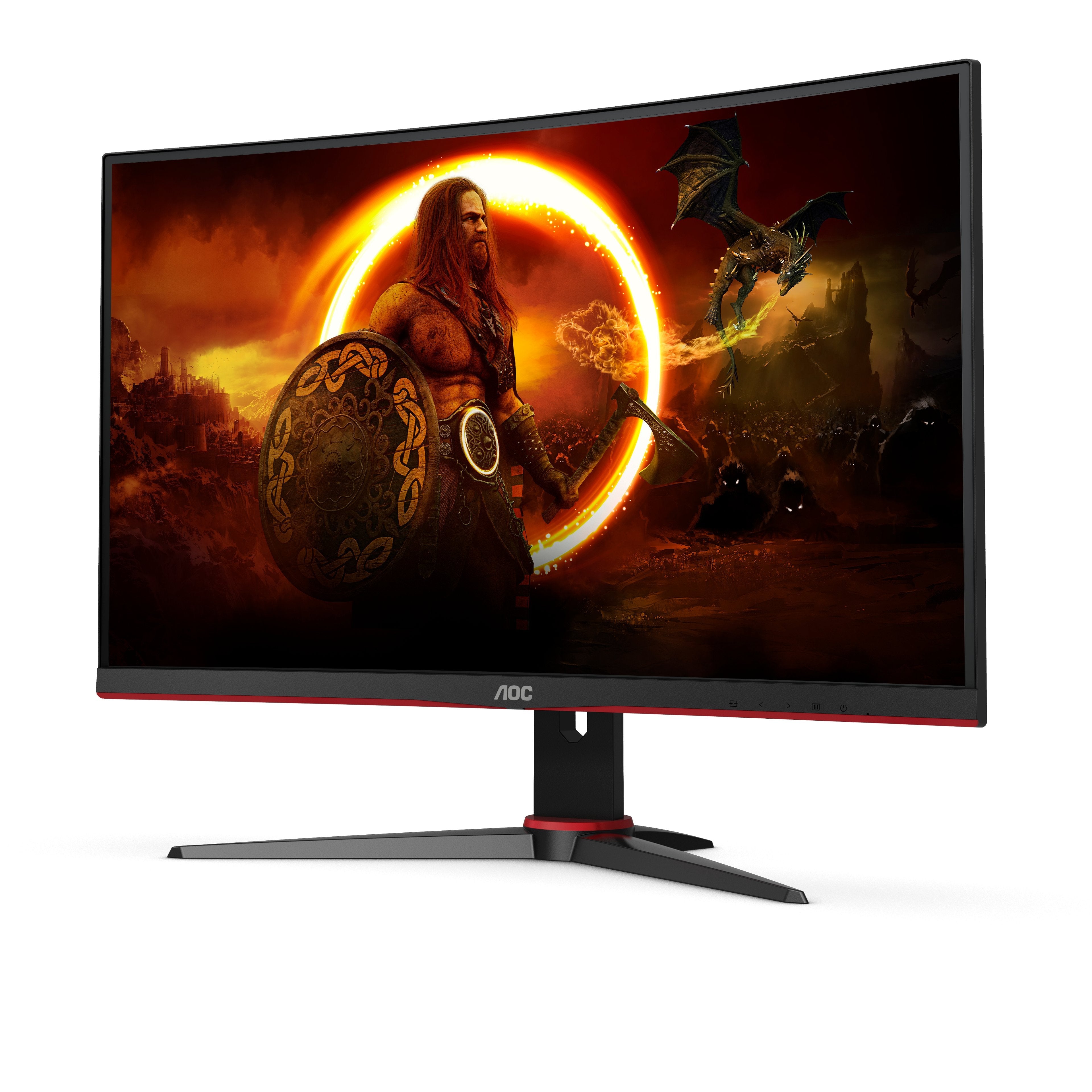 EAN 4038986148207 - AOC G2 C24G2AE/BK pantalla para PC 59,9 cm (23.6") 1920 x 1080 Pixeles Full HD LED Negro, Rojo imagen 4