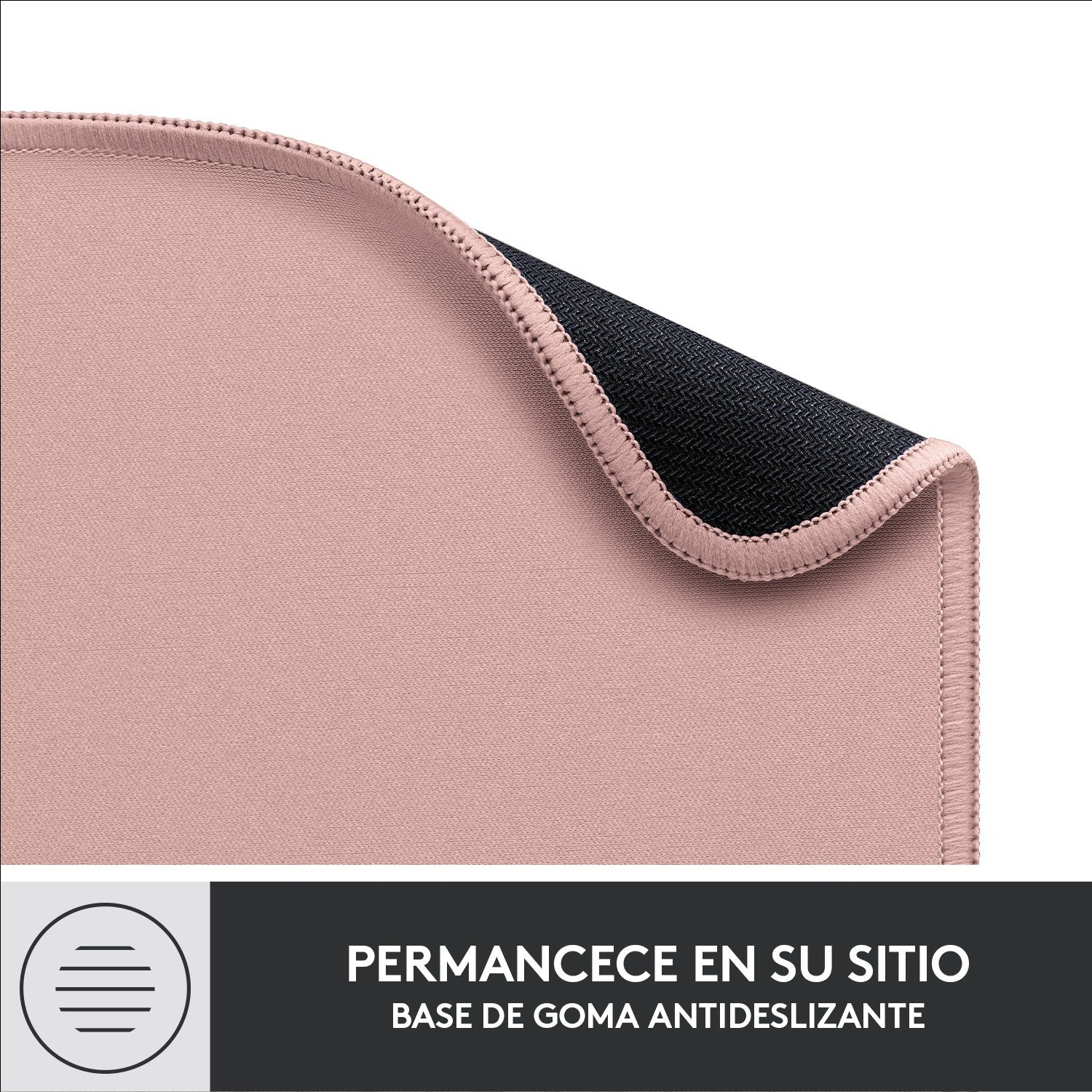 Alfombrilla Logitech Mouse Pad Darker Rose 956-000050