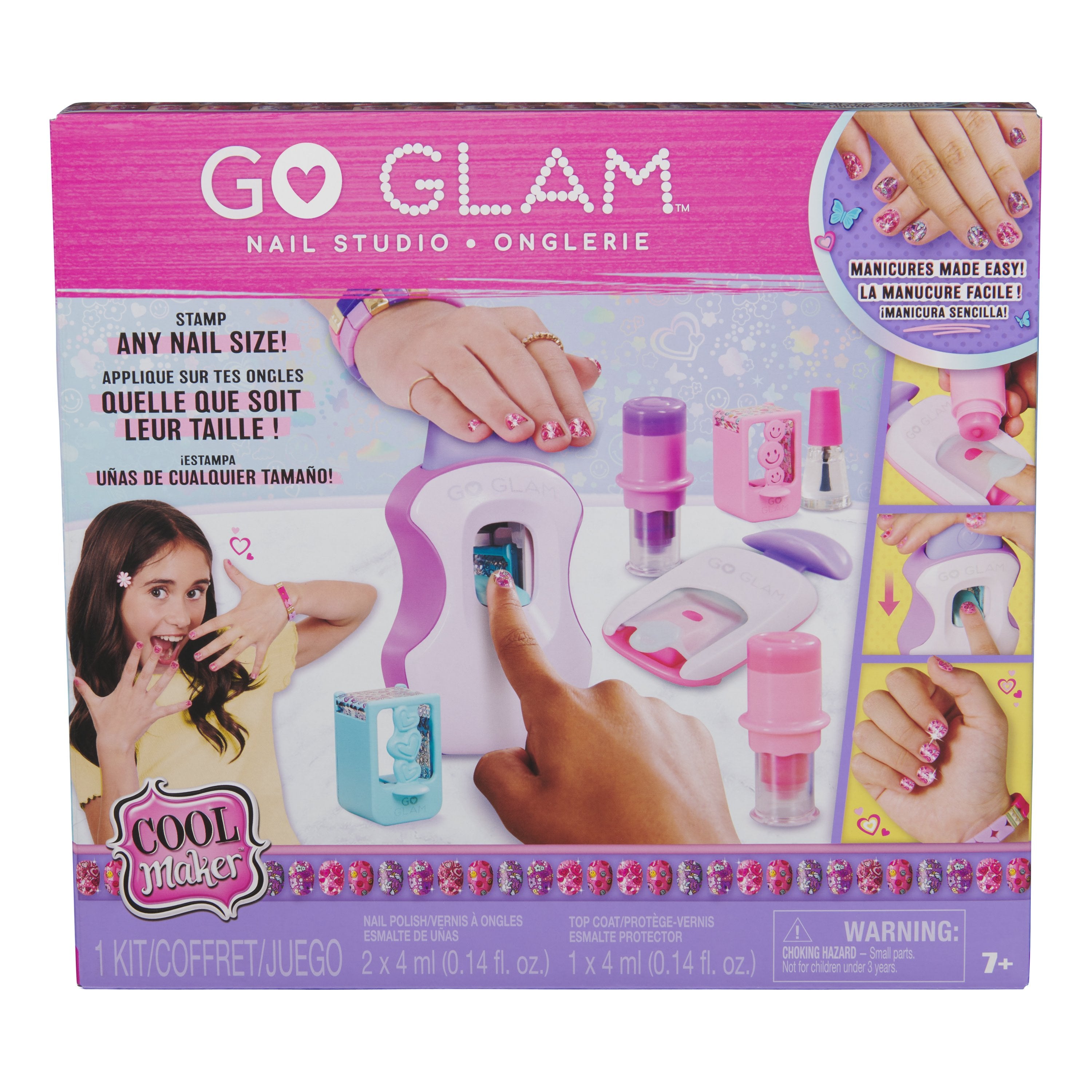 Manualidades Para Salón De Uñas Spin Master Cool Maker Go Glam 6070509