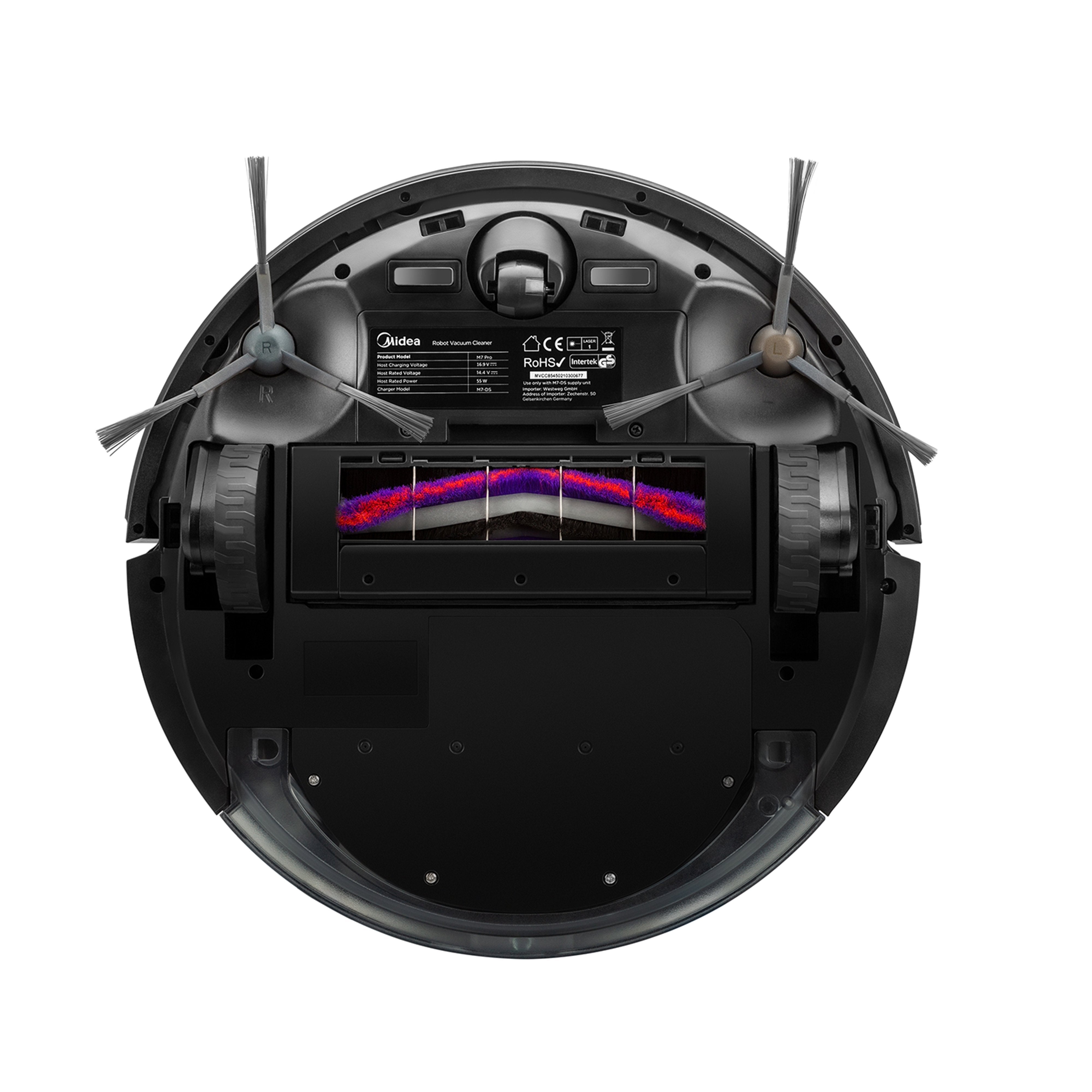 EAN 6956079725976 - Midea M7 PRO (BK) aspiradora robotizada 0,43 L Sin bolsa Negro imagen 2
