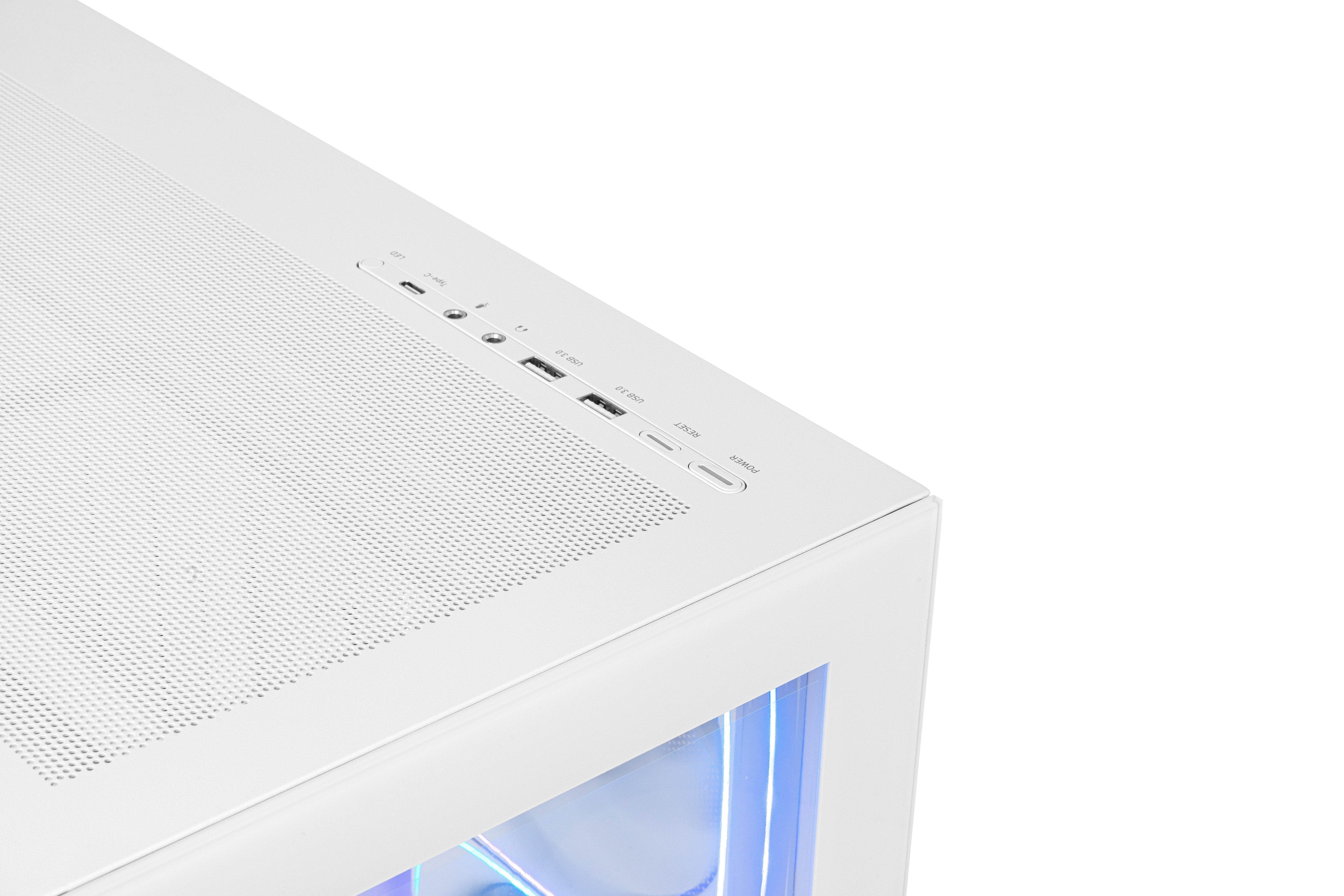 Caja Gaming Semitorre Nox Hummer Blade Blanca