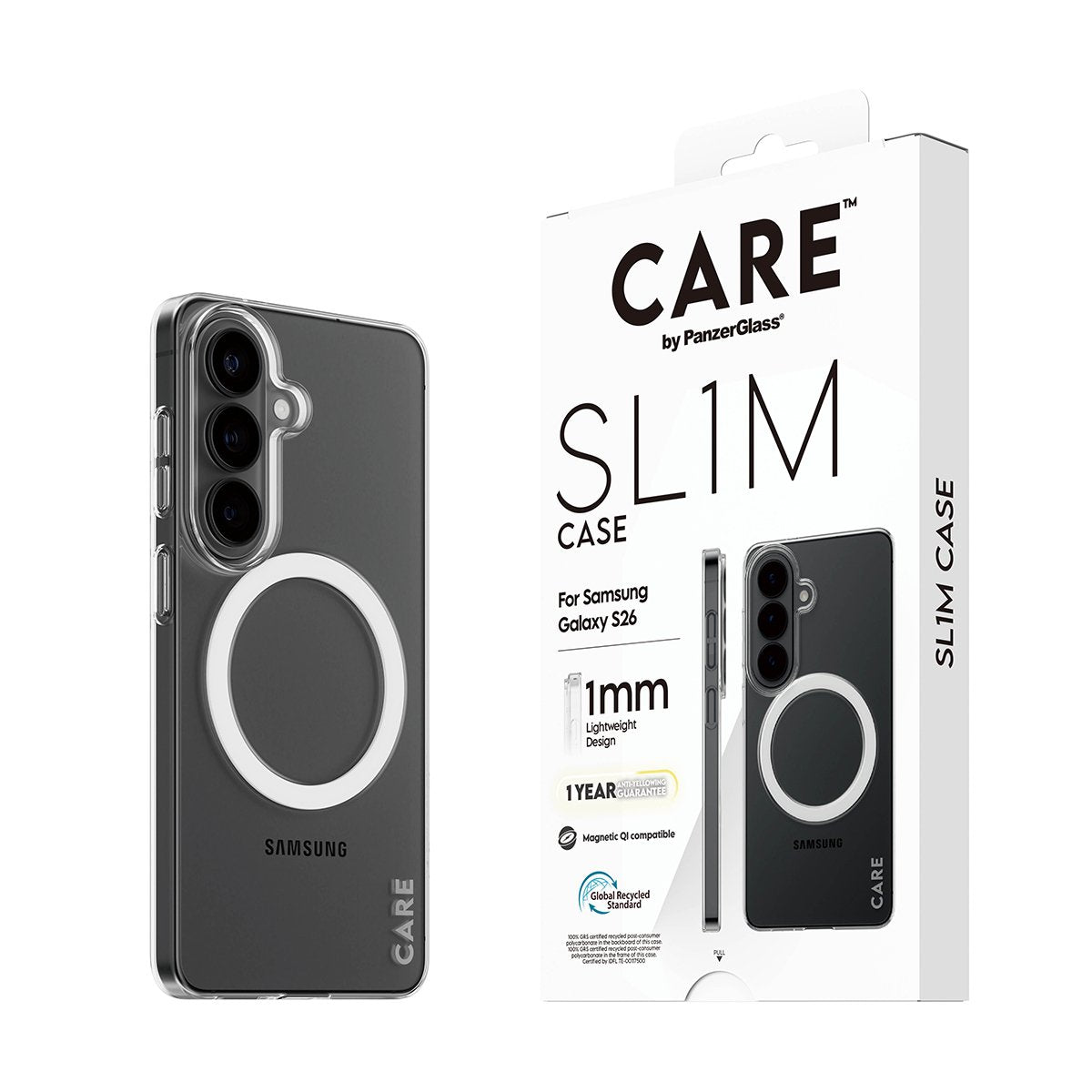 Panzerglass Care Sl1m Case Transparent Samsung Galaxy S26