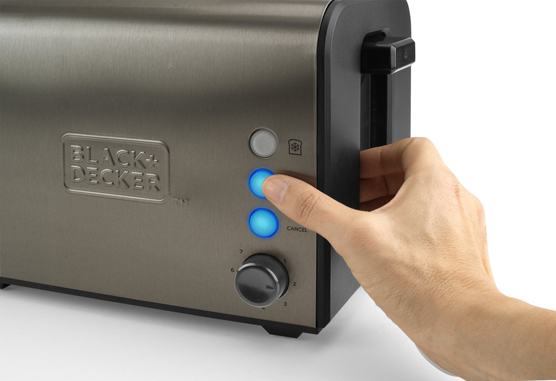 Black & Decker Toaster Bxto900e Grey 900 W