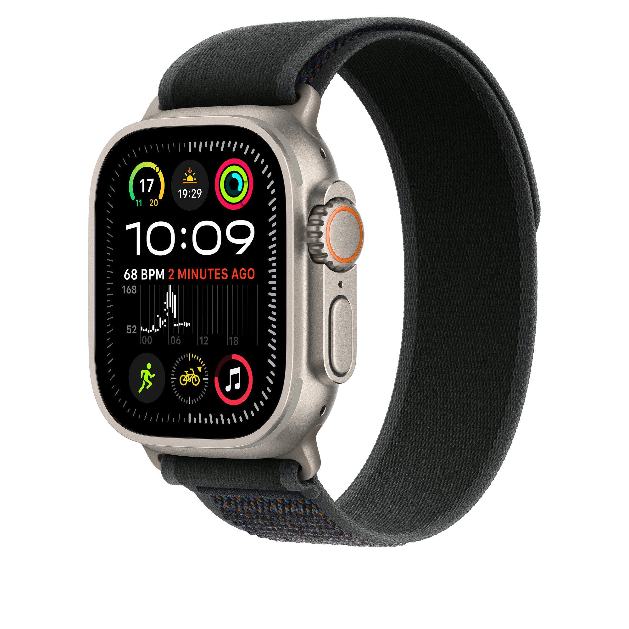 EAN 0195949707247 - Apple MXTR3ZM/A Accesorios para dispositivos vestibles inteligentes Grupo de rock Negro Nylon, Poliéster, imagen 2