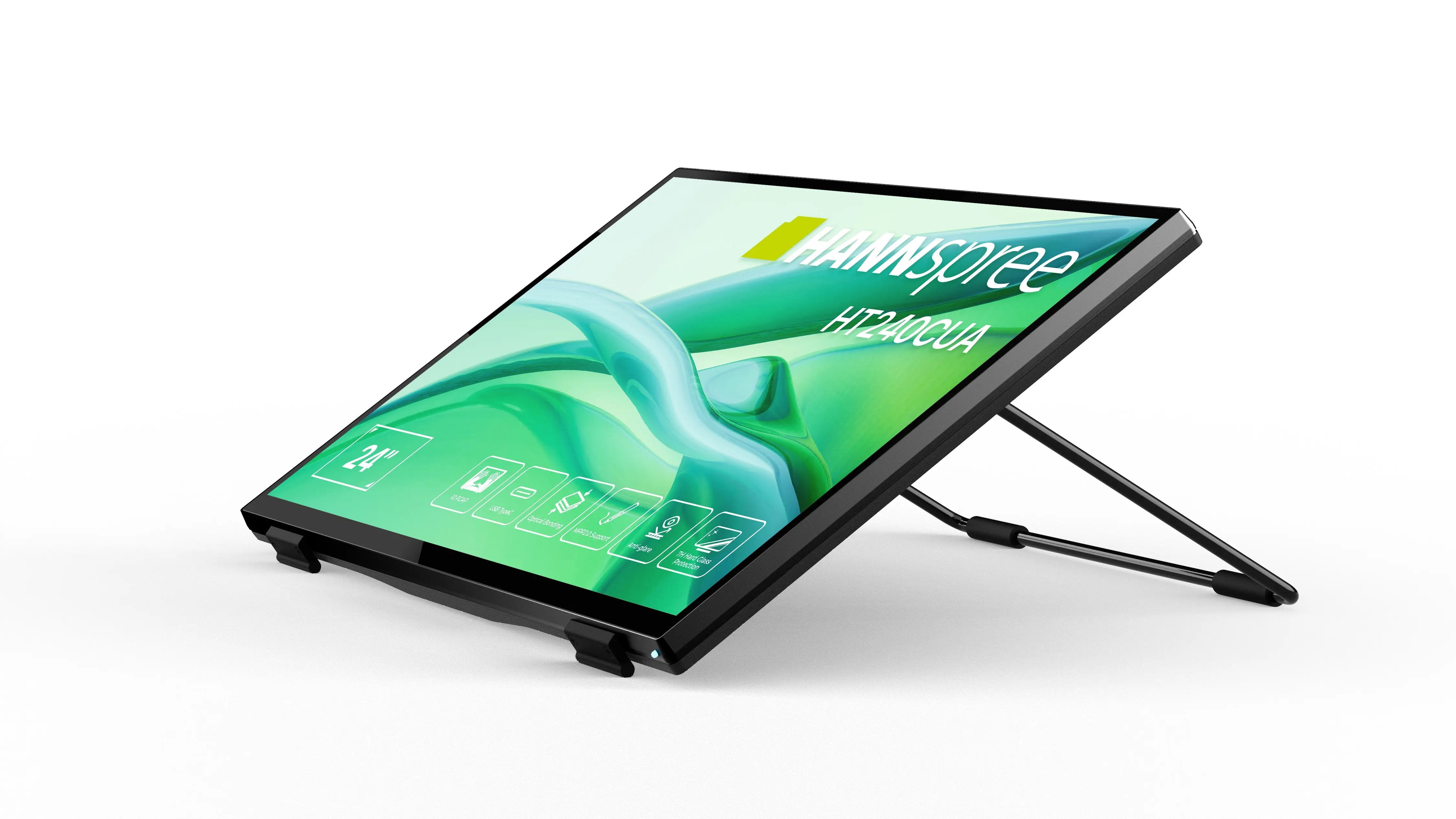 EAN 4711404024719 - Hannspree HT240CUA pantalla para PC 60,5 cm (23.8") 1920 x 1080 Pixeles Full HD LED Pantalla táctil Negro imagen 4