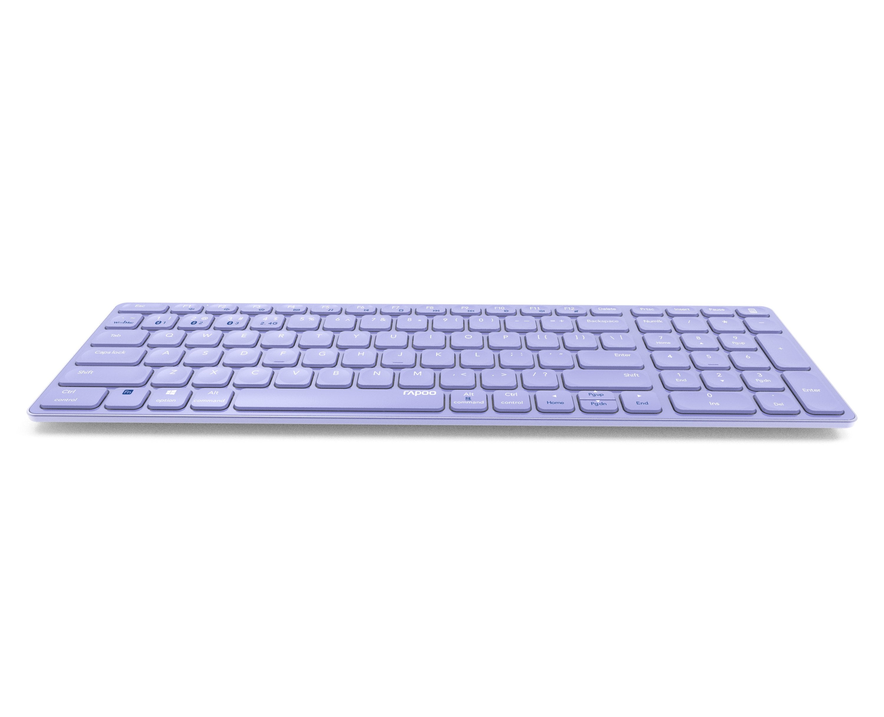 EAN 6940056121622 - Rapoo E9700M teclado Oficina RF Wireless + Bluetooth QWERTY Inglés internacional Púrpura imagen 2