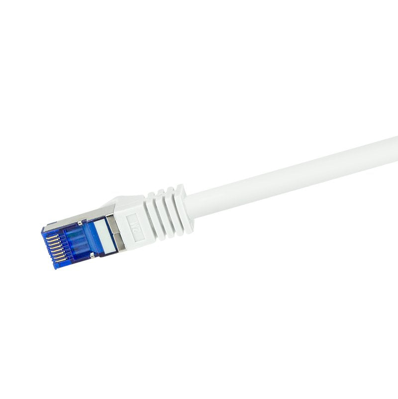 Logilink Cable De Red Ultraflex, Cat.6a, S Ftp, Blanco, 0,5 M