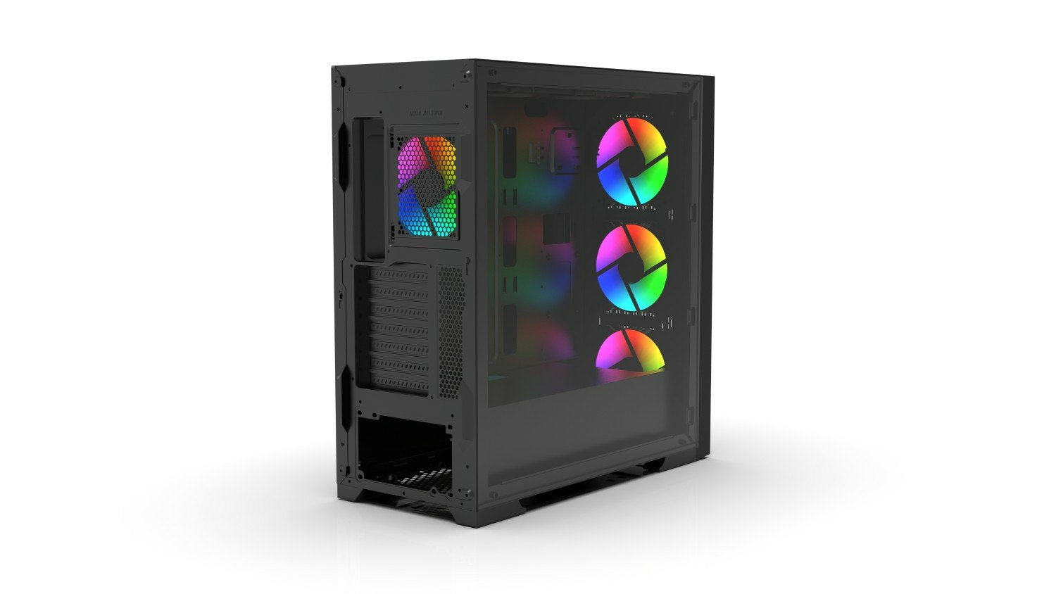 EAN 8681949014635 - Inca EMG-15XB carcasa de ordenador Midi Tower Negro imagen 5