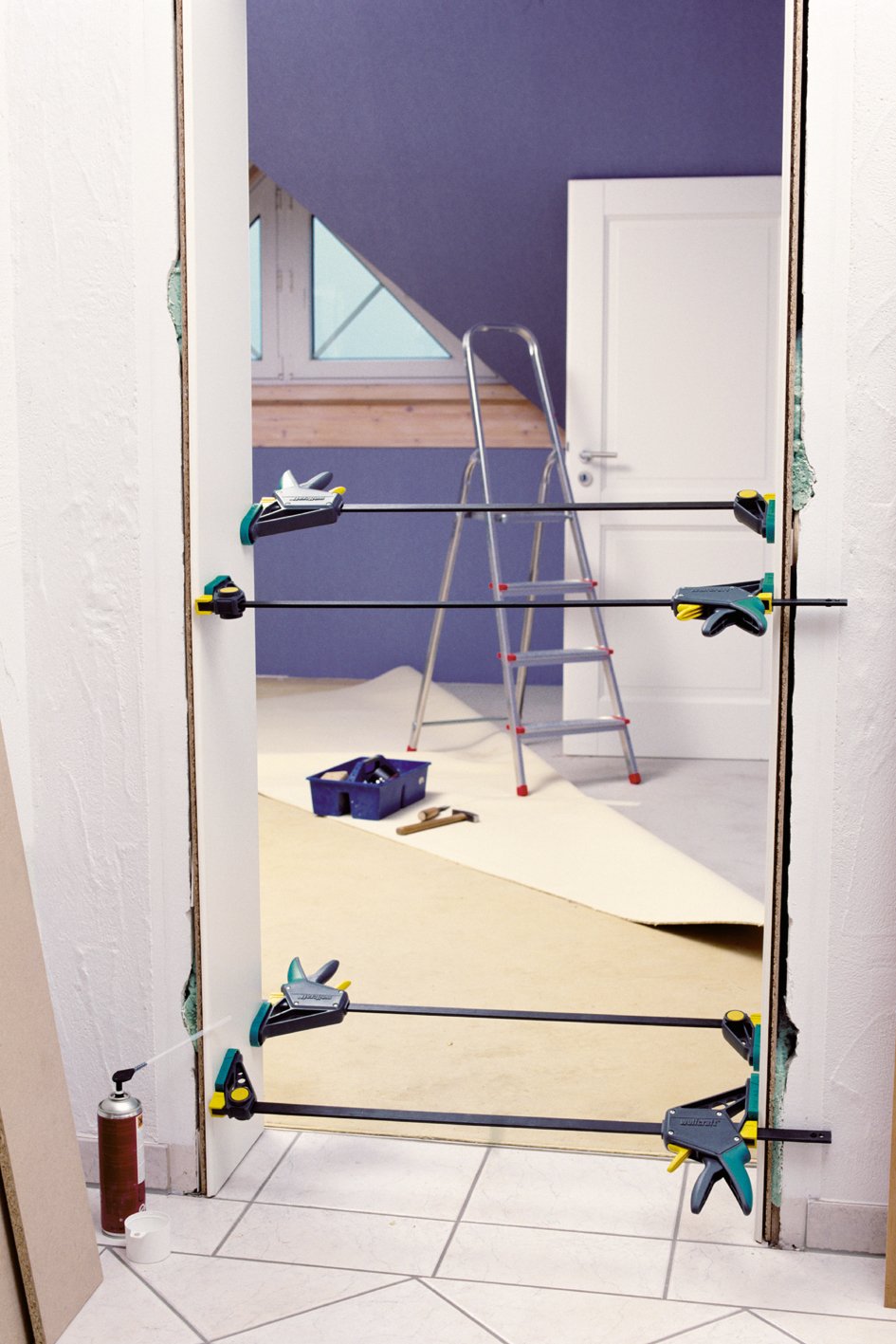 EAN 4006885303102 - wolfcraft GmbH 3031000 abrazadera Abrazadera de barra 30 cm Verde, Gris, Amarillo imagen 6