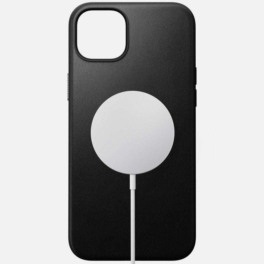 Nomad Modern Leather Case Iphone 15 Plus Black