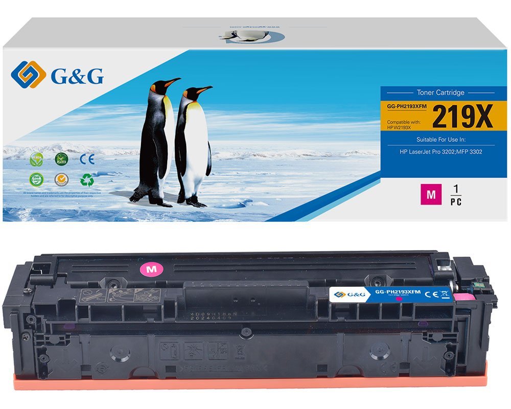 G&G Toner Compatible Con Hp 219x Magenta