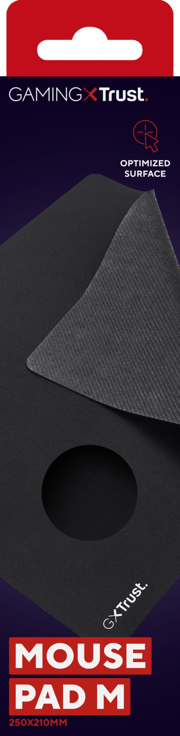 Alfombrilla Trust Gaming Gxt 752 M 250 X 210 X 3 Mm