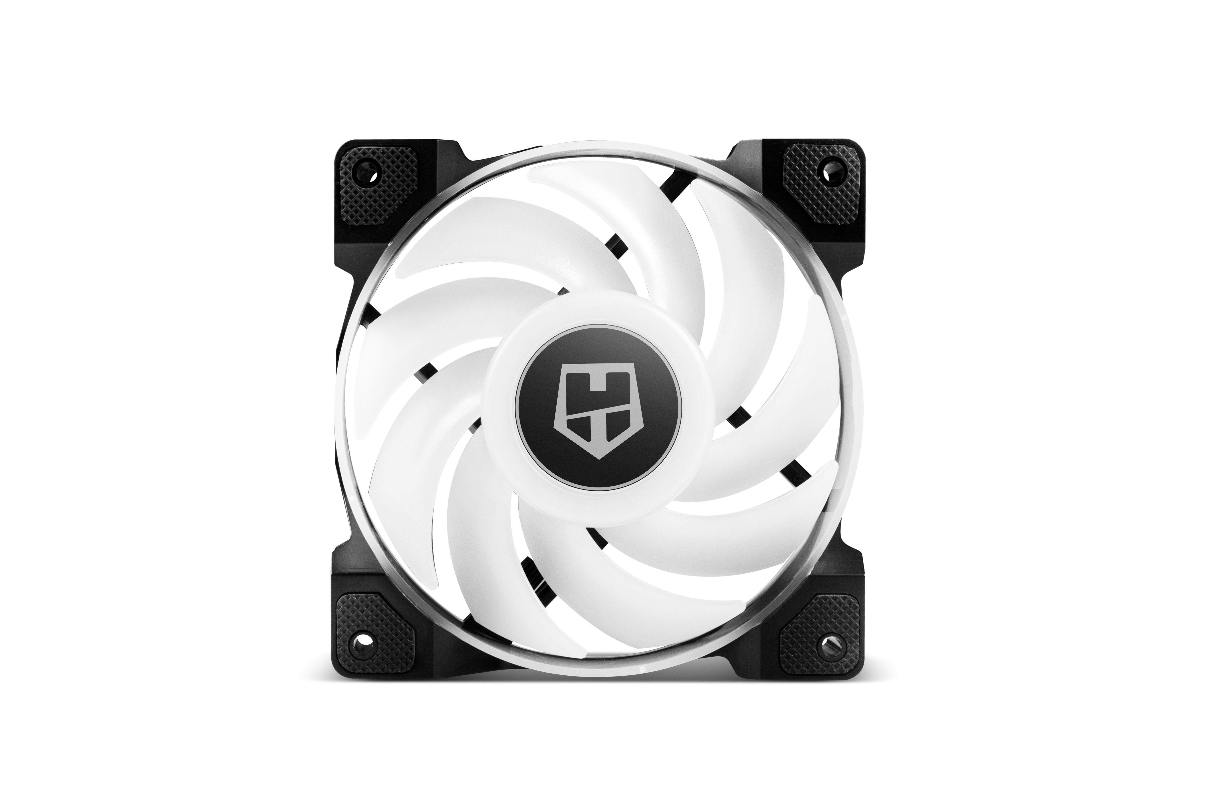EAN 8436532168338 - NOX H-SYNC Carcasa del ordenador Ventilador 12 cm Negro, Transparente imagen 8