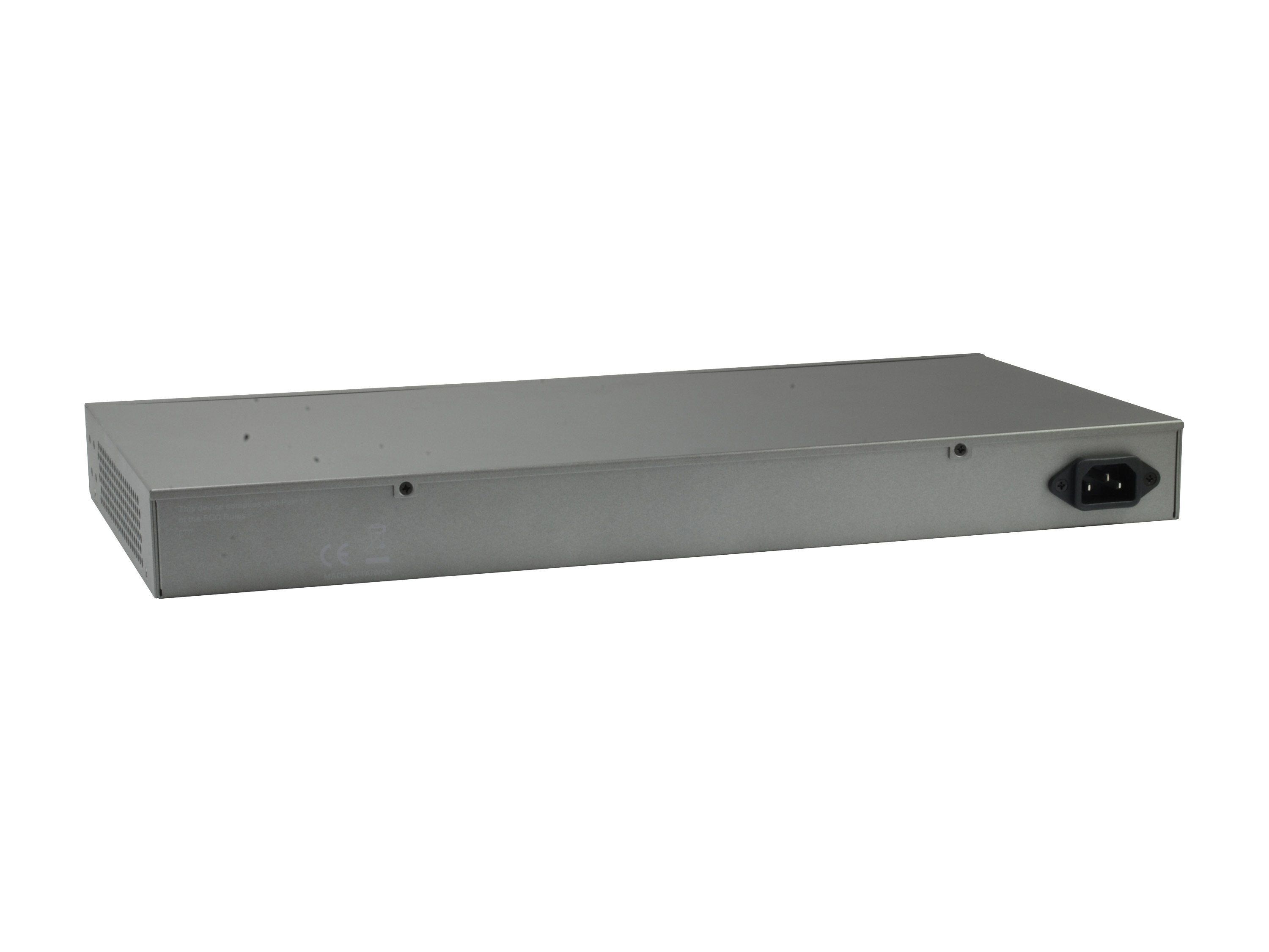 Level One Switch Gestionable L3 Lite 24p 10/100/1000 Poe 370w + 2 Sfp/Rj45 Combo
