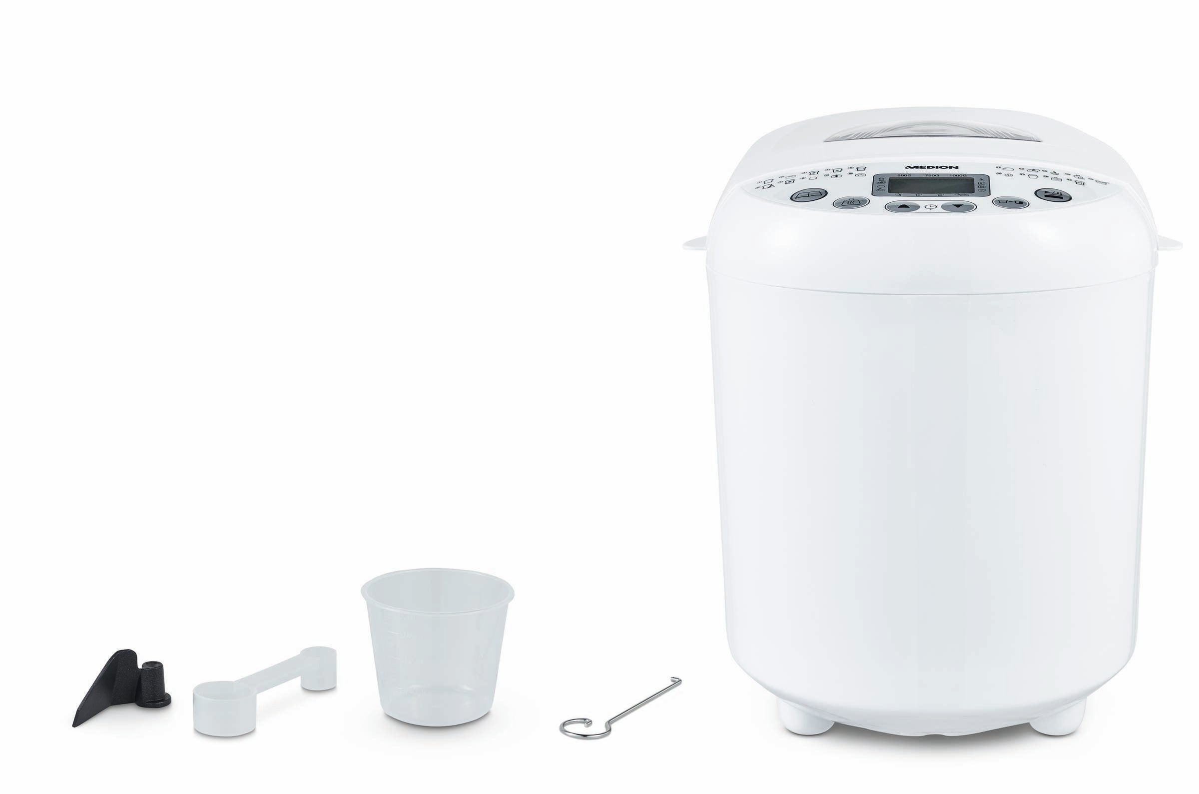 Medion Life Brojobackautomat Md 11011 (Blanco, 550 Watt, Para Brojoe Bis 1 Kg) 50076234