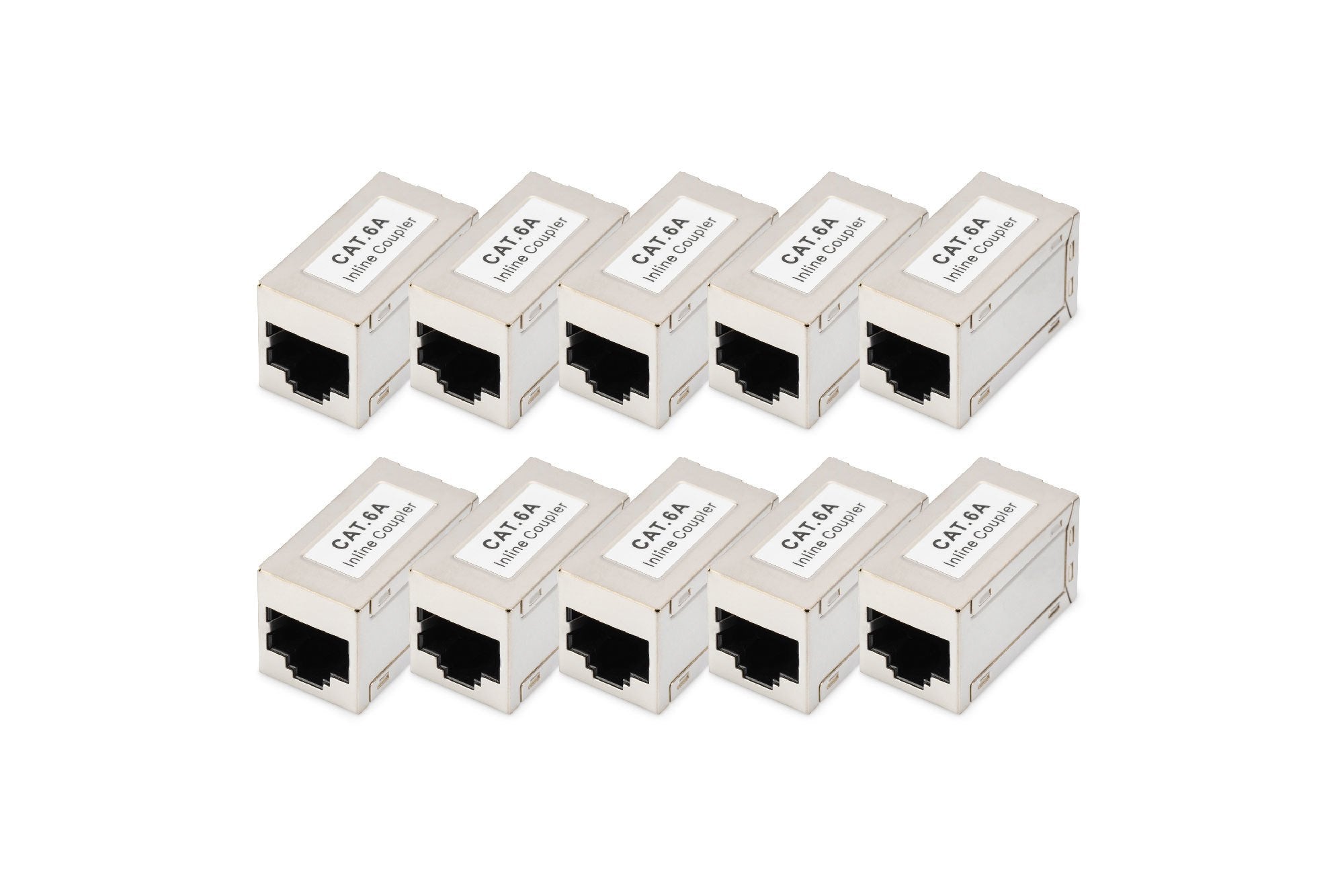Zub Digitus Cat 6a Modul.Couplers, Shi.-10 Pi.