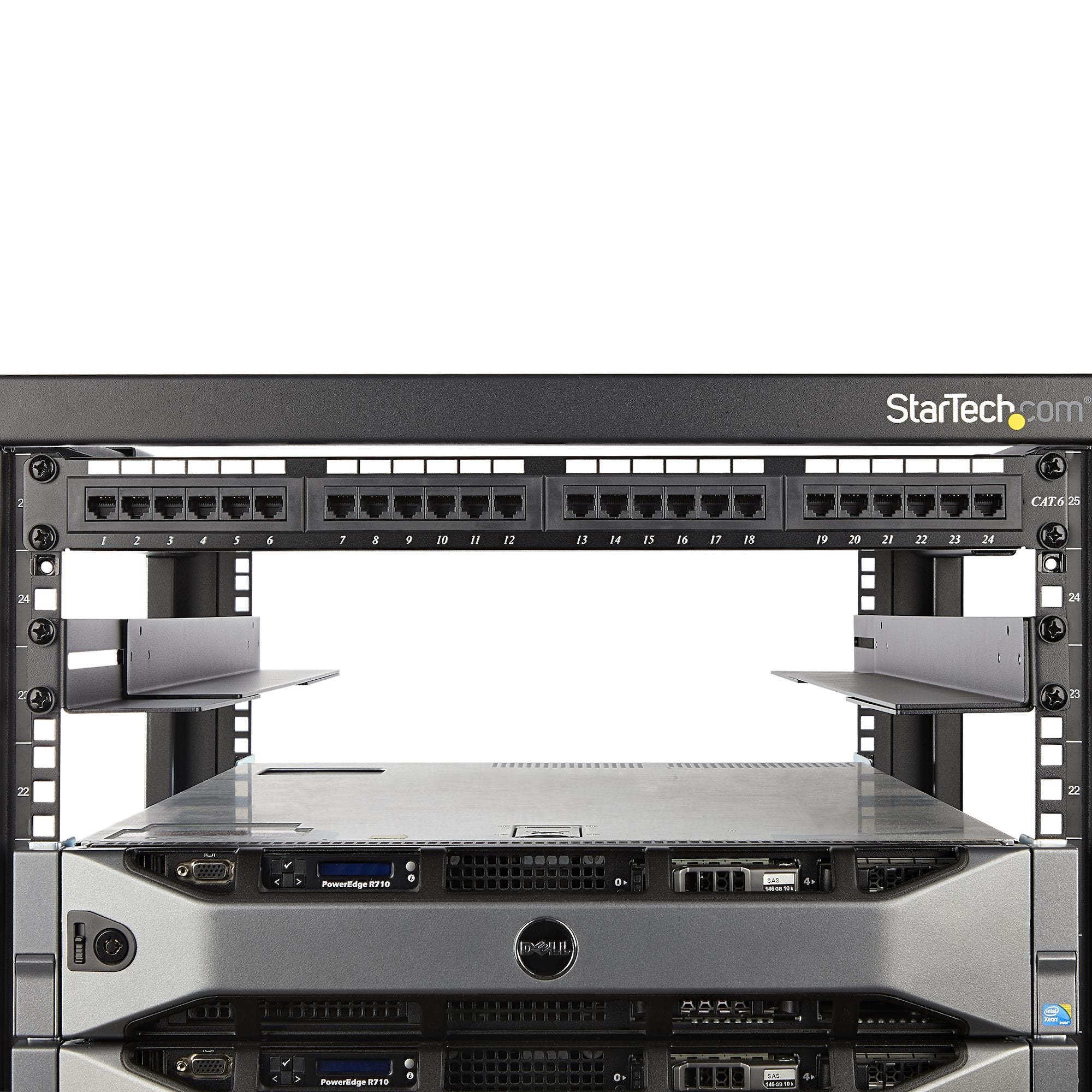 EAN 0065030882378 - StarTech.com UNIRAILS1UB accesorio de bastidor Carril de rack imagen 6