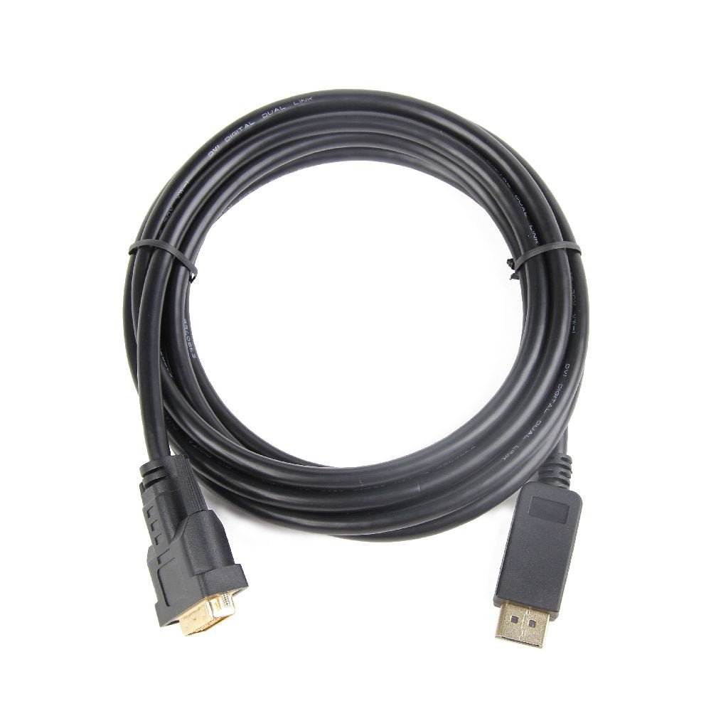Gembird Cable Displayport A Dvi-D (24+1) 1.80m M/M Negro