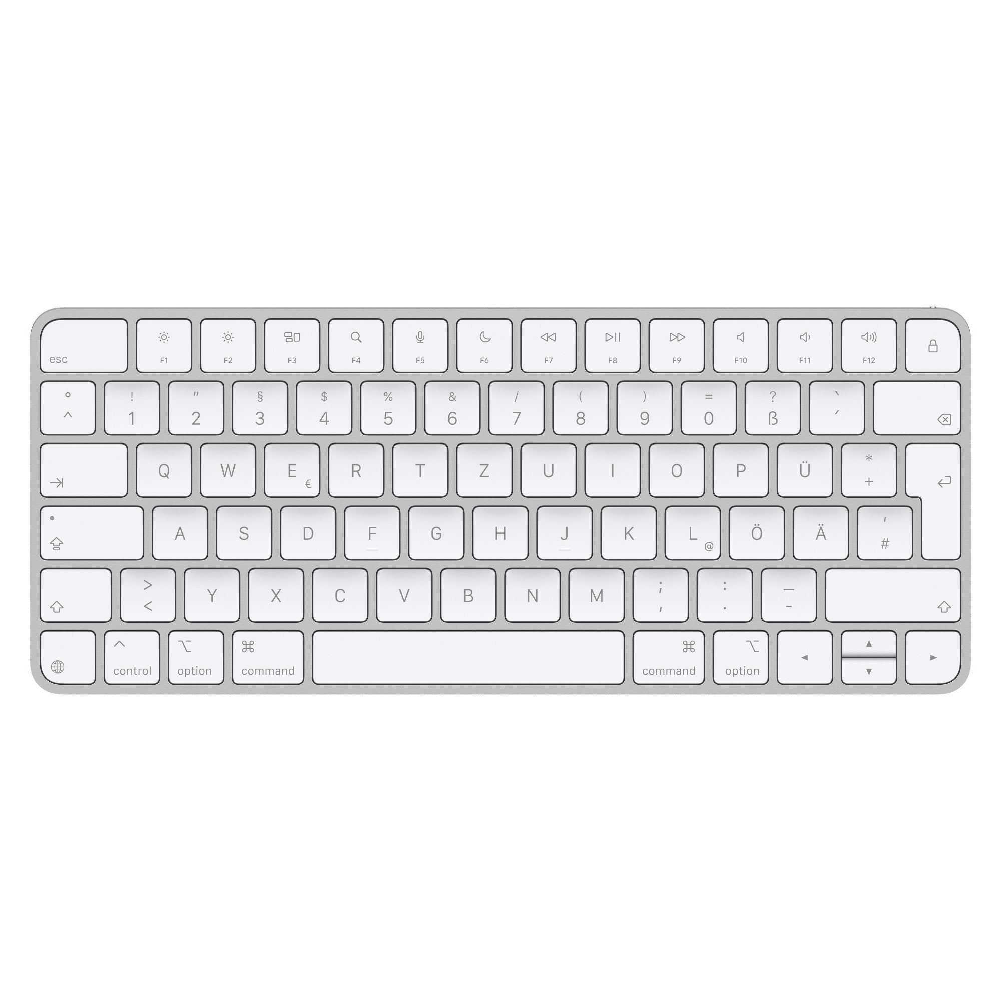EAN 0195949634284 - Apple Magic teclado Universal USB + Bluetooth QWERTZ Alemán Blanco imagen 1