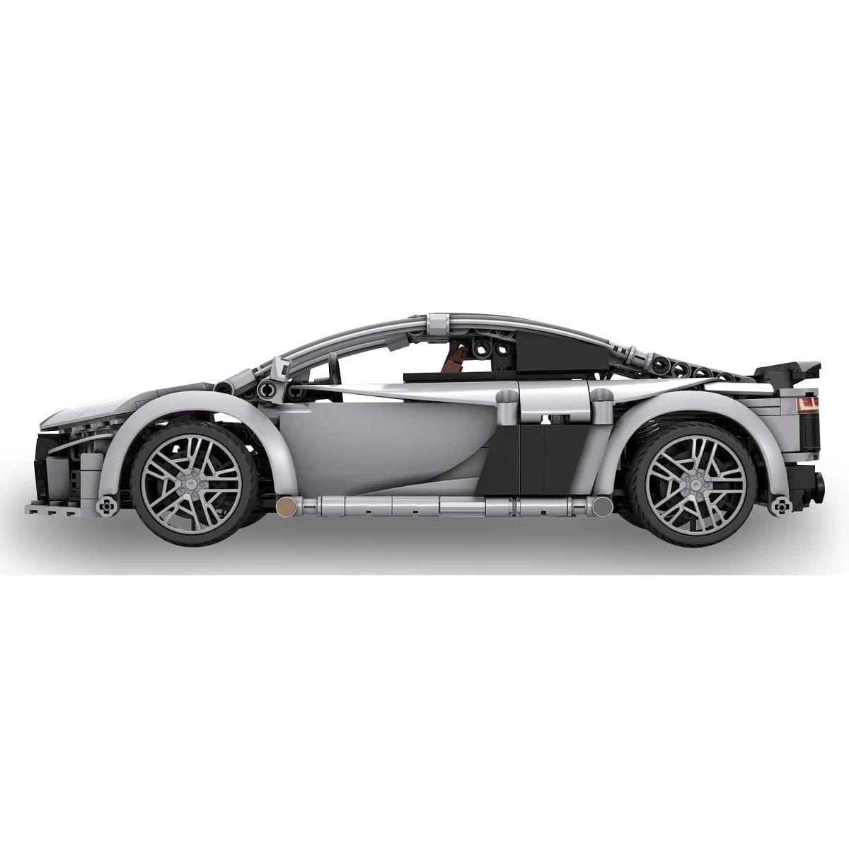 Jamara Cada Audi R8 Coupé 1:14 Gris 2,4ghz Bricks