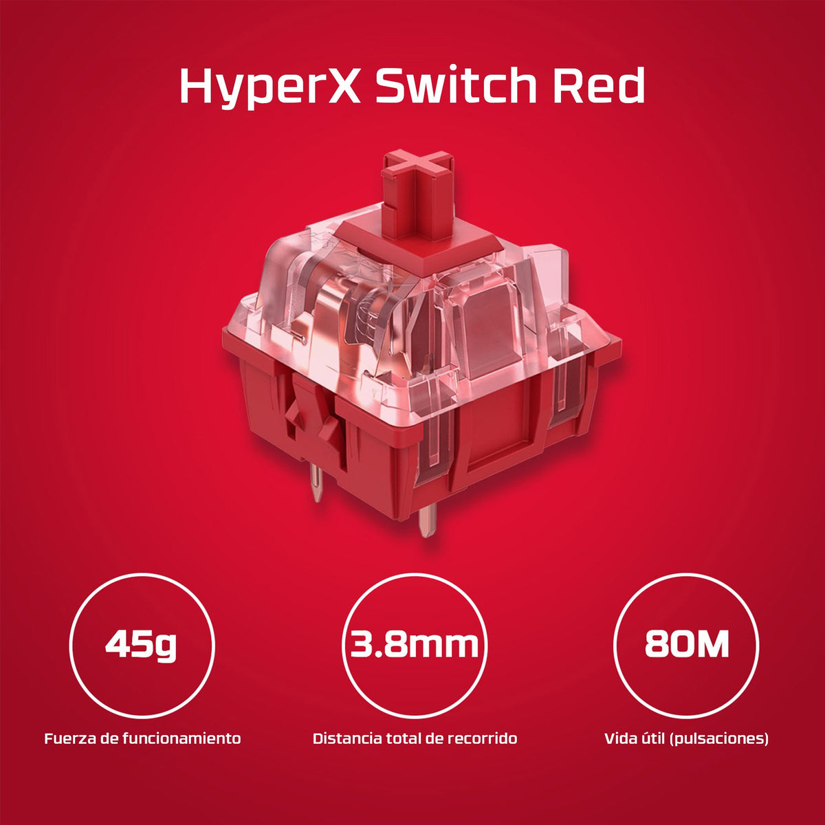 EAN 0196337969810 - HyperX Alloy Origins Core PBT HX Blue Gaming Keyboard teclado Juego USB Negro imagen 5
