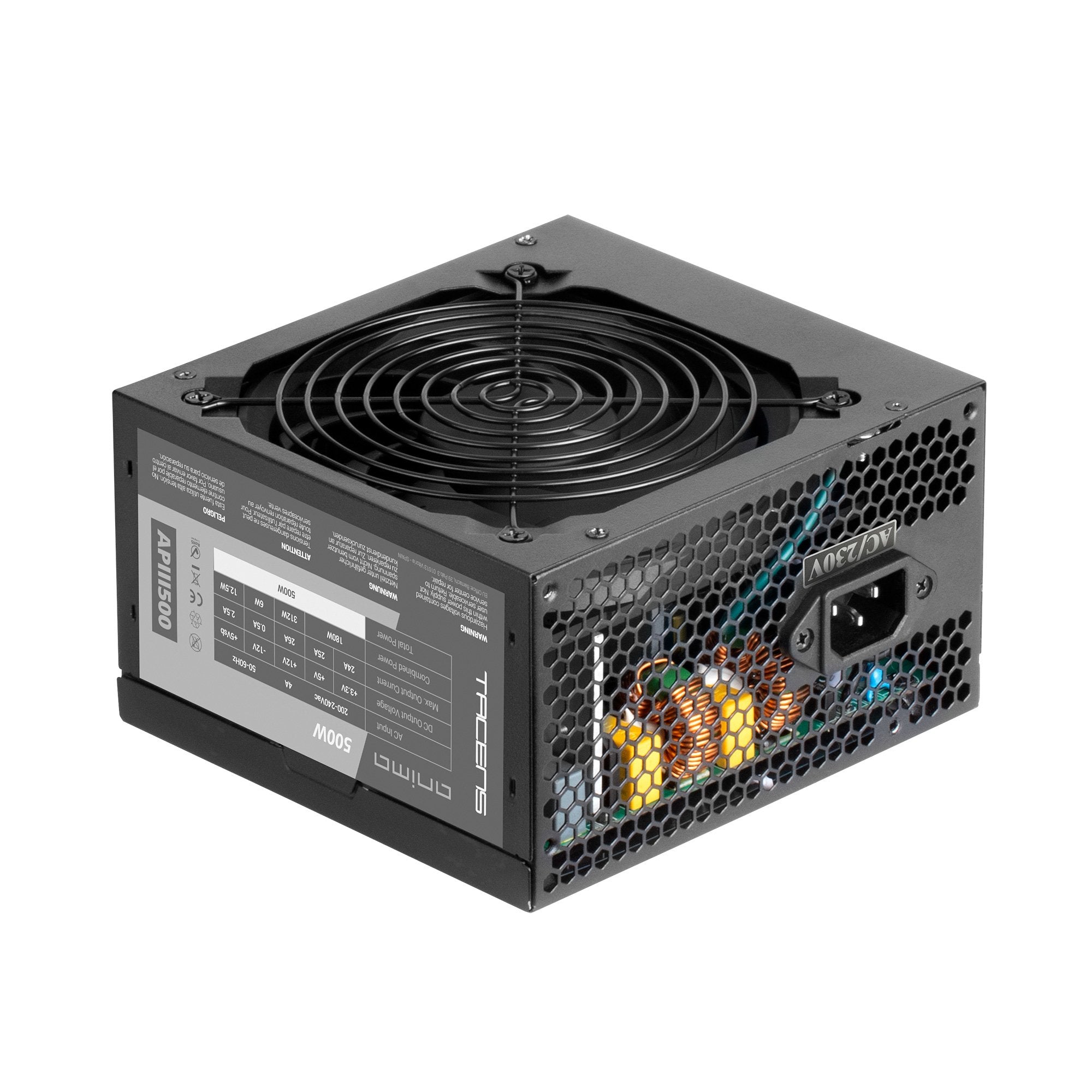 Fuente De Alimentación Anima Apiii500 500w Ventilador 12cm