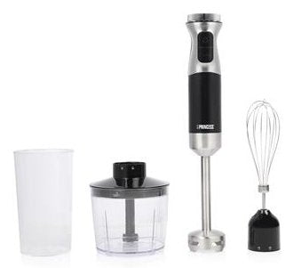 EAN 8712836996205 - Princess 221222 0,7 L Batidora de inmersión 1000 W Negro, Acero inoxidable, Transparente imagen 1