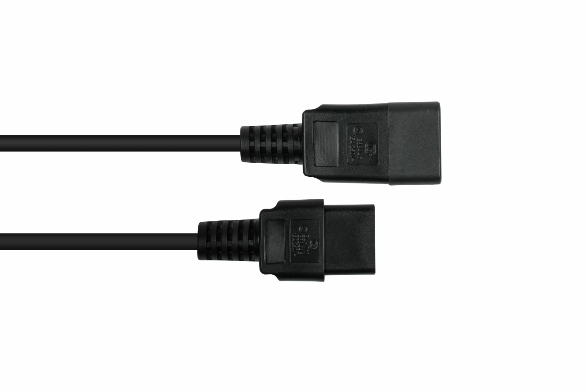 Kabelmeister Cable Alargador Iec C20 An C19 Negro. 3 M