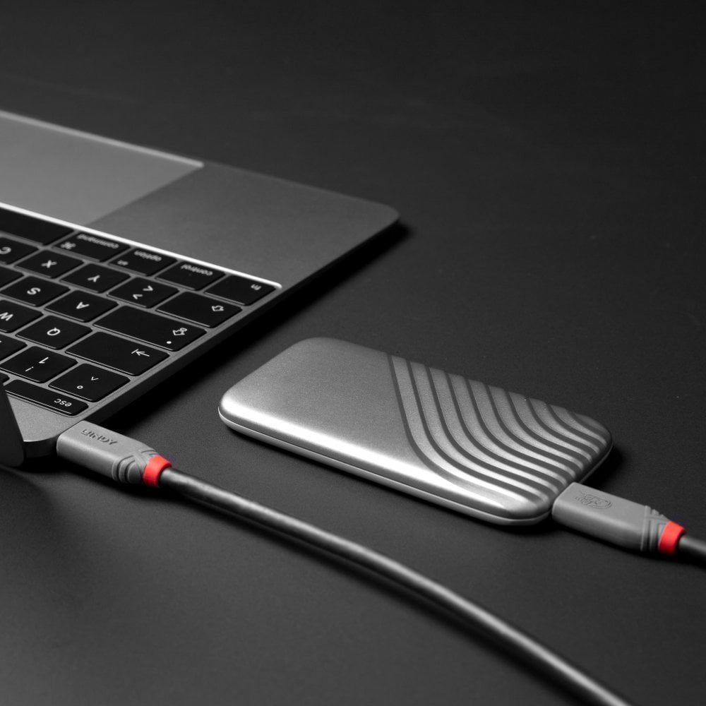 Lindy Cable Usb 4 240w Tipo C De 1.50m, Línea Anthra
