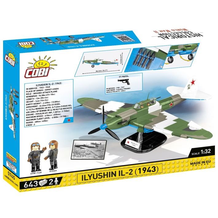 EAN 5902251057459 - COBI Ilyushin IL-2 1943 imagen 9