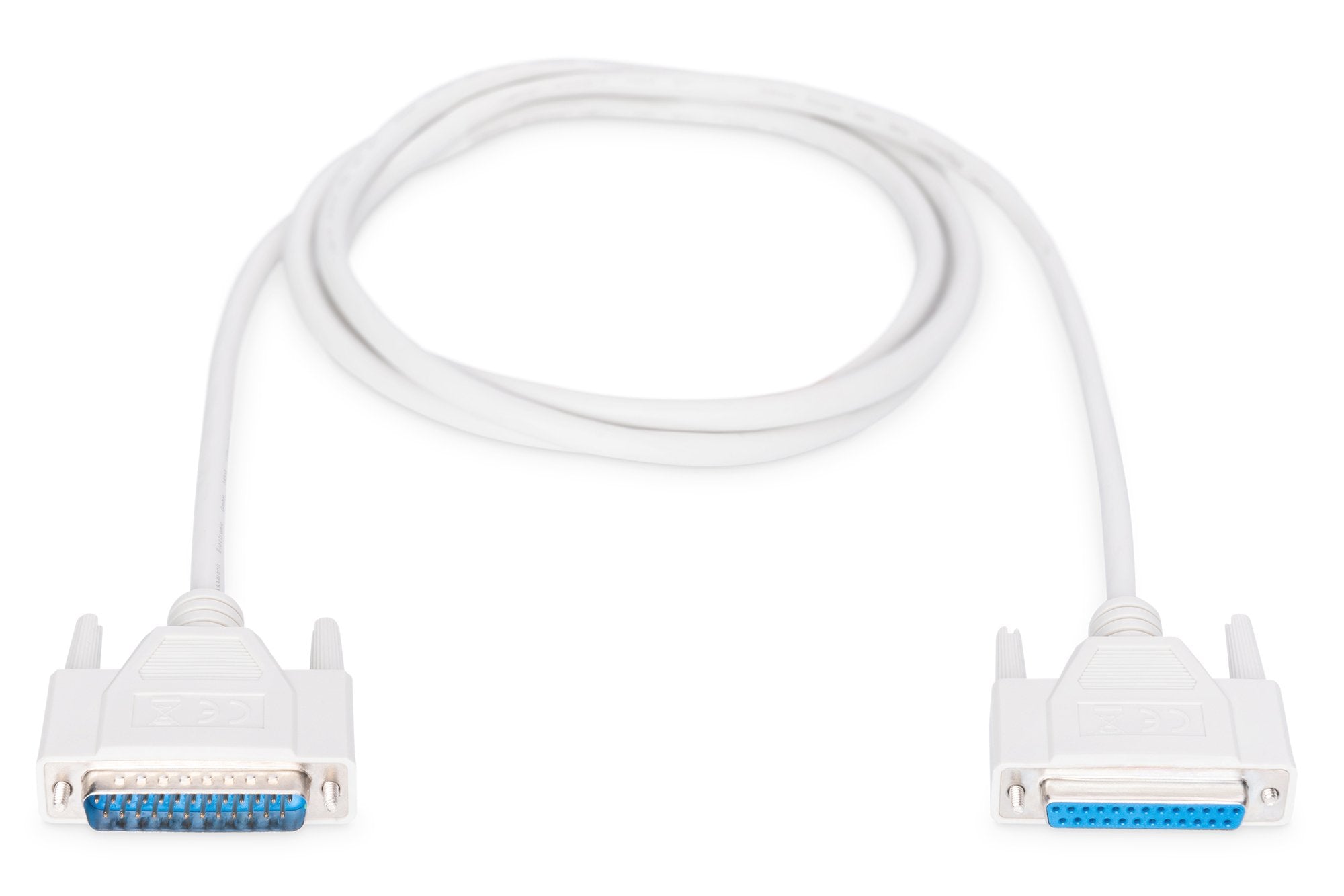 EAN 4016032301196 - Digitus AK-610201-020-E cable de serie Beige 2 m DSUB, 25-pin imagen 3