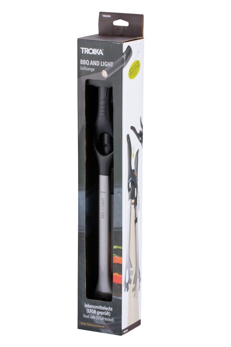 EAN 4024023021947 - TROIKA BBQ01/ST pinza de cocina 450 mm Silicona, Acero inoxidable Plástico imagen 5