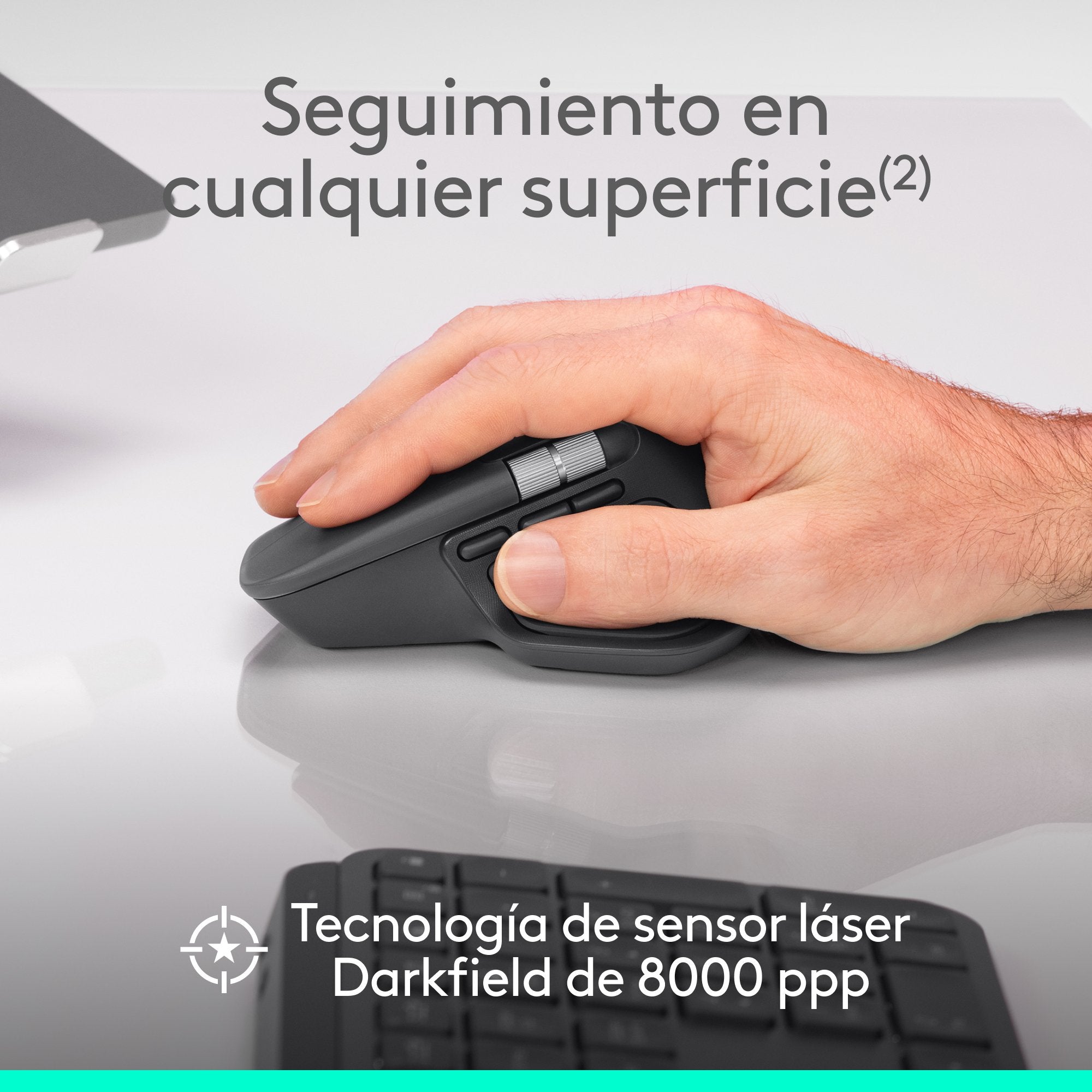 EAN 5099206133143 - Logitech MX Master 4 for Business ratón Oficina mano derecha RF Wireless + Bluetooth Laser 8000 DPI imagen 20