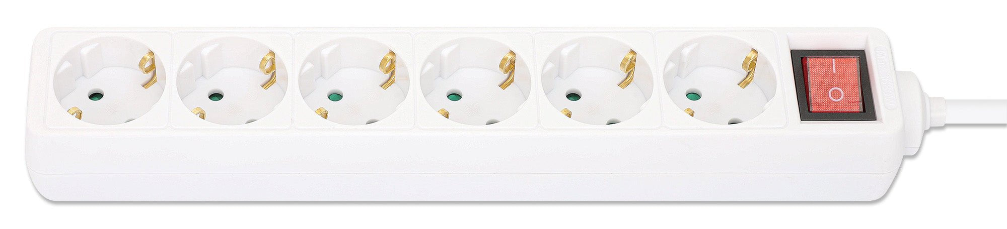 EAN 0766623168335 - Manhattan 168335 base múltiple 2 m 6 salidas AC Interior Blanco imagen 3