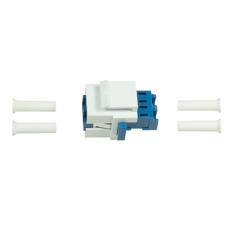 Conector Modular Logilink Keystone Lc-Duplex Single Bl / Blanco