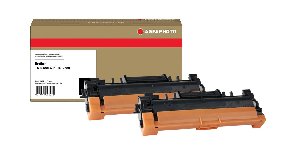 Agfa Photo Multipack Negro Aptbtn2420duoe 3000 Copias
