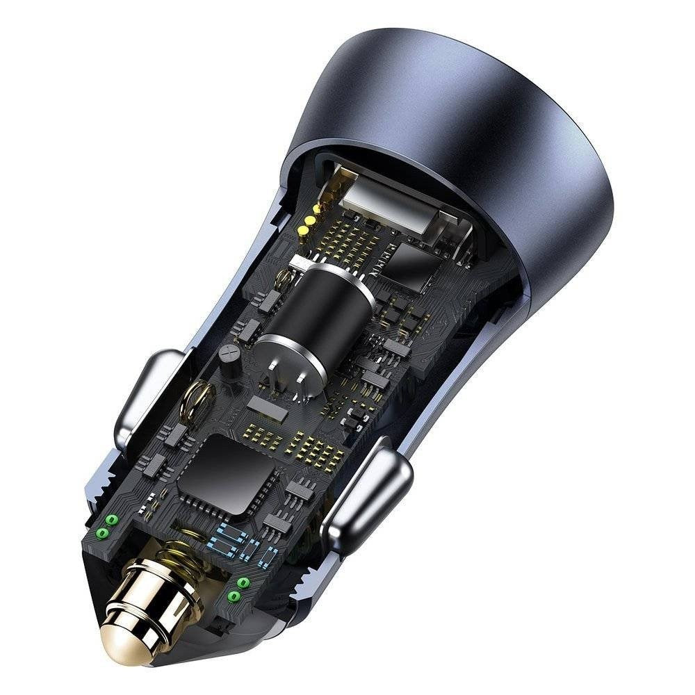 EAN 6953156201958 - Baseus Golden Contactor Pro Smartphone Azul Encendedor de cigarrillos Carga rápida Interior imagen 6