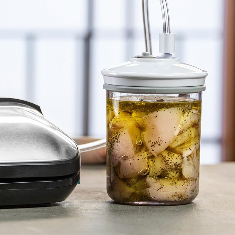 Cecotec 04070 Sellador Al Vacío 0,9 Mbar Negro, Gris