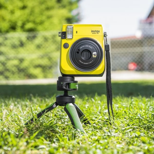 Mantona 21407 Tripode Smartphone/Cámara Digital 3 Pata(S) Negro, Verde