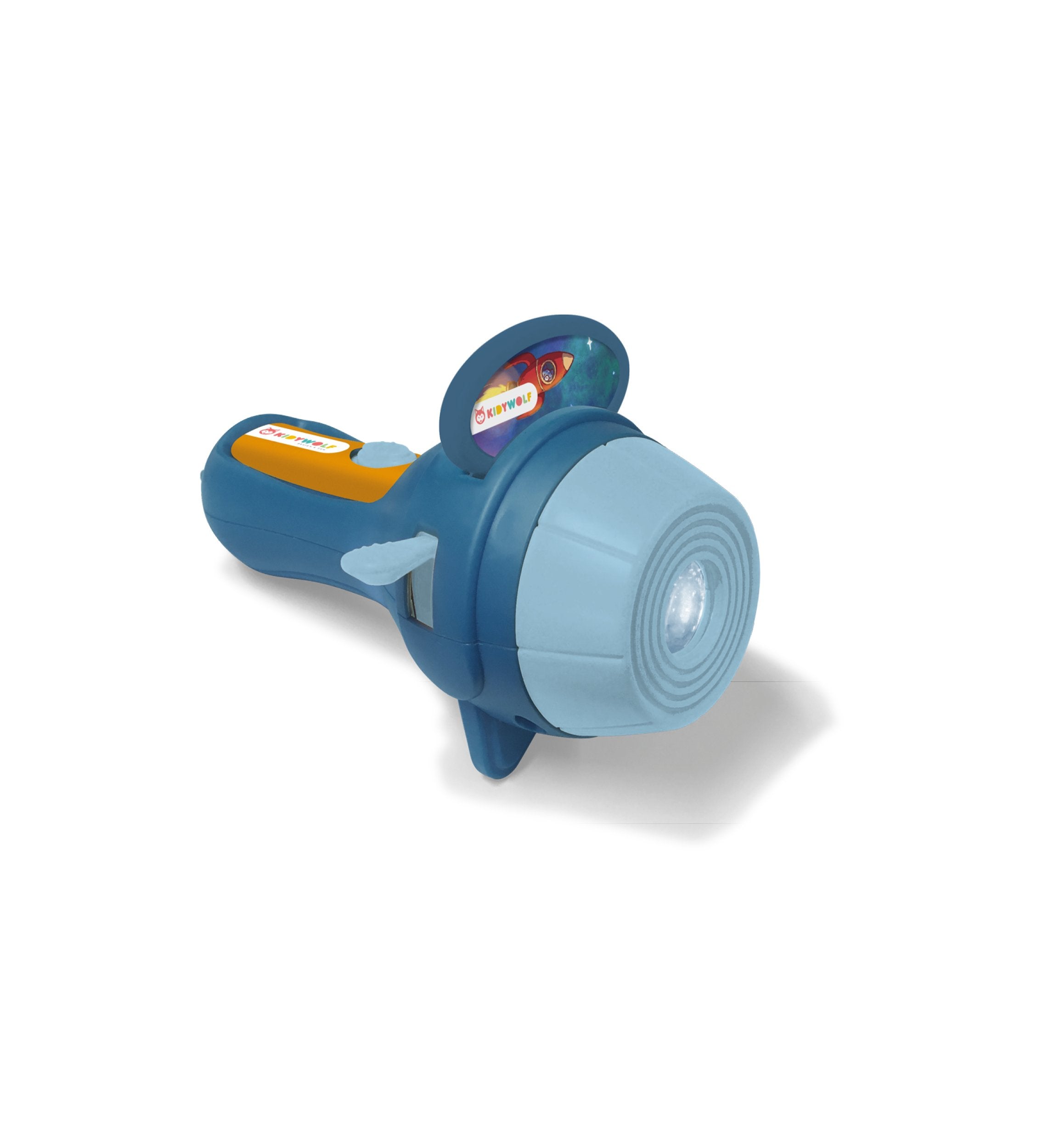 Kidywolf Projector Torch Blue Incl. 3 Picture Slides