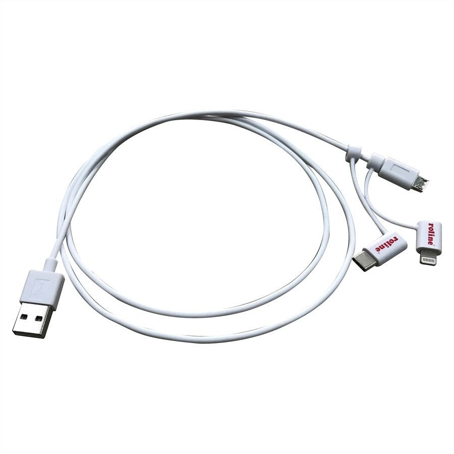 Roline Usb-Cable 1m Weiss
